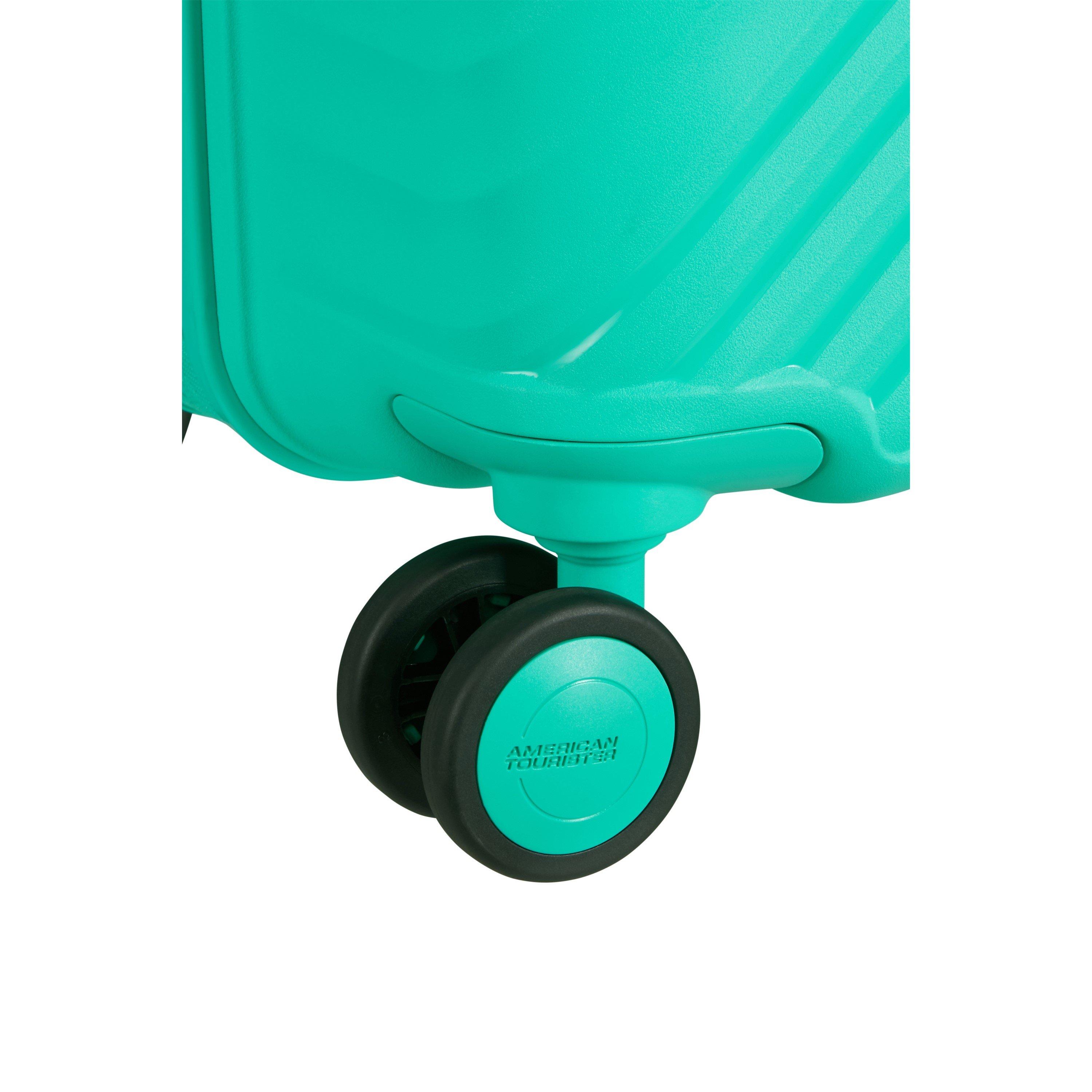 Cyber Aqua - American Tourister - Diablast Spinner 68x47x31/34cm EXP TSA Medium Hard Suitcase - 7