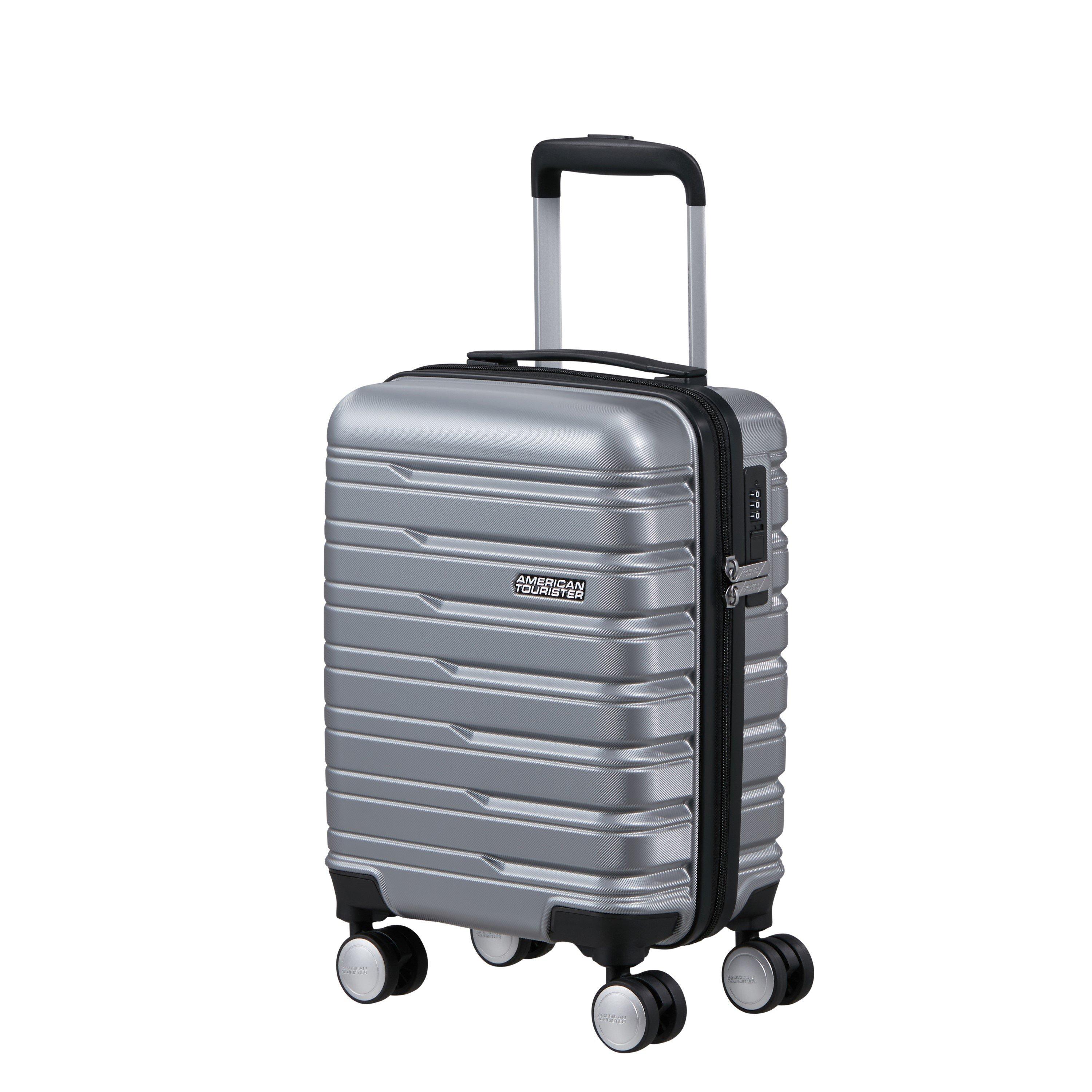 Sky Silver - American Tourister - Flashline Spinner 45x30x20cm Underseat Hard Suitcase - 1