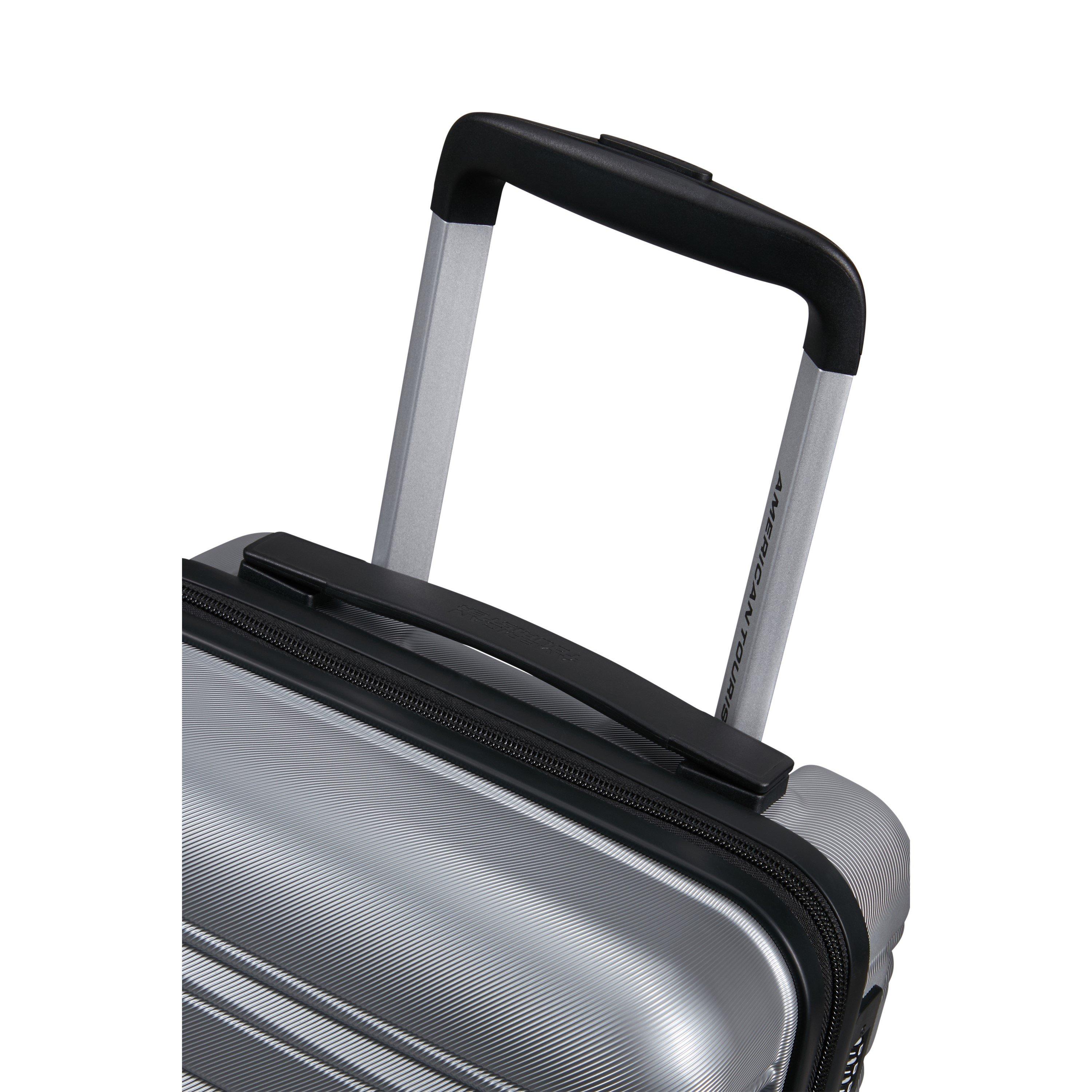Sky Silver - American Tourister - Flashline Spinner 45x30x20cm Underseat Hard Suitcase - 6