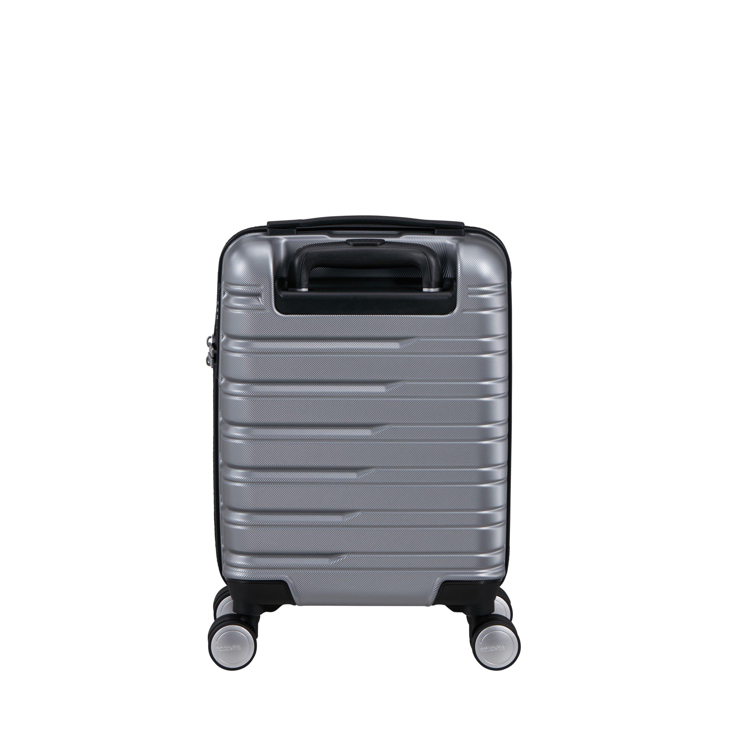 Sky Silver - American Tourister - Flashline Spinner 45x30x20cm Underseat Hard Suitcase - 8