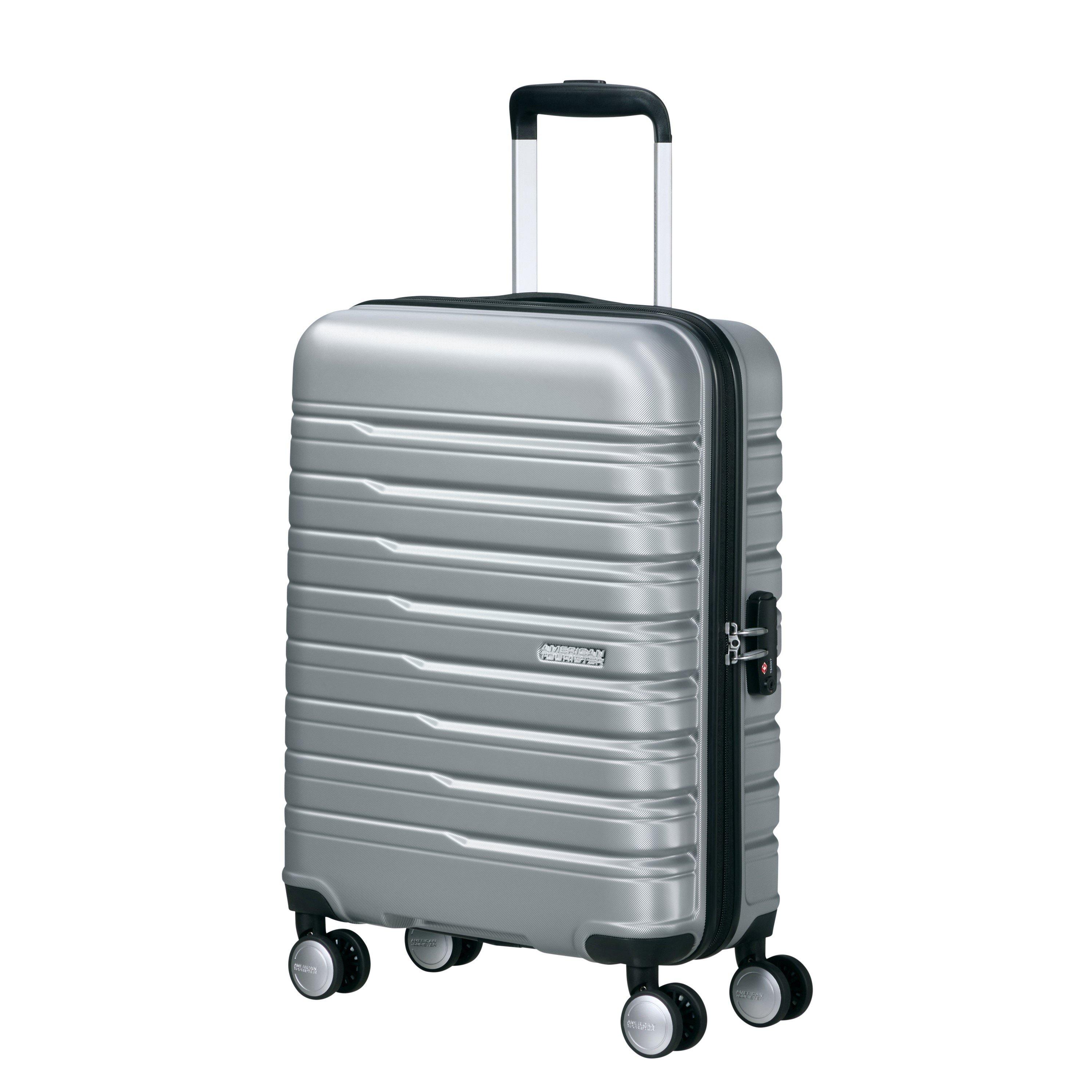 Sky Silver - American Tourister - Flashline Spinner 55x40x20cm TSA Cabin Hard Suitcase - 1