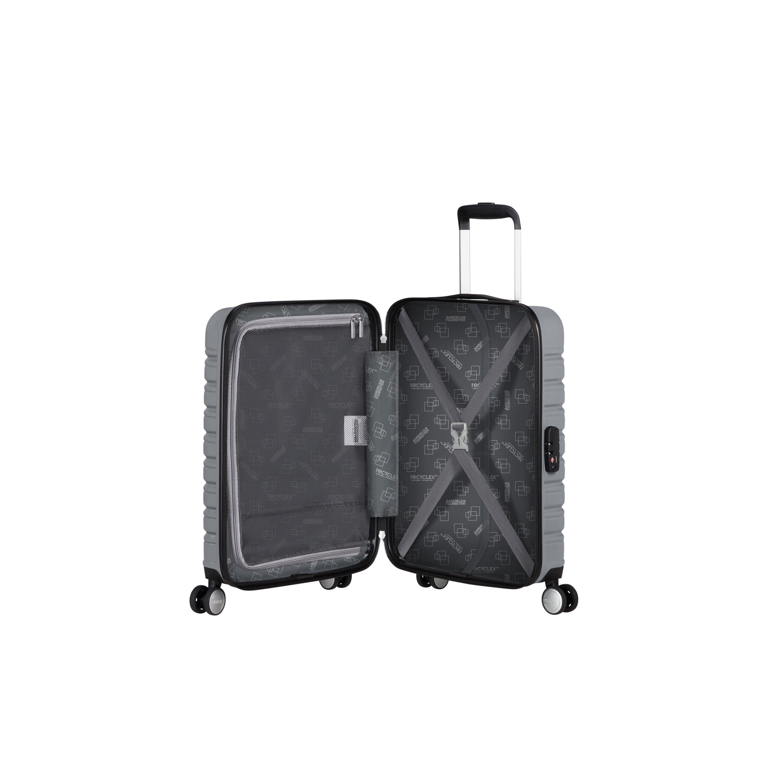 Sky Silver - American Tourister - Flashline Spinner 55x40x20cm TSA Cabin Hard Suitcase - 2