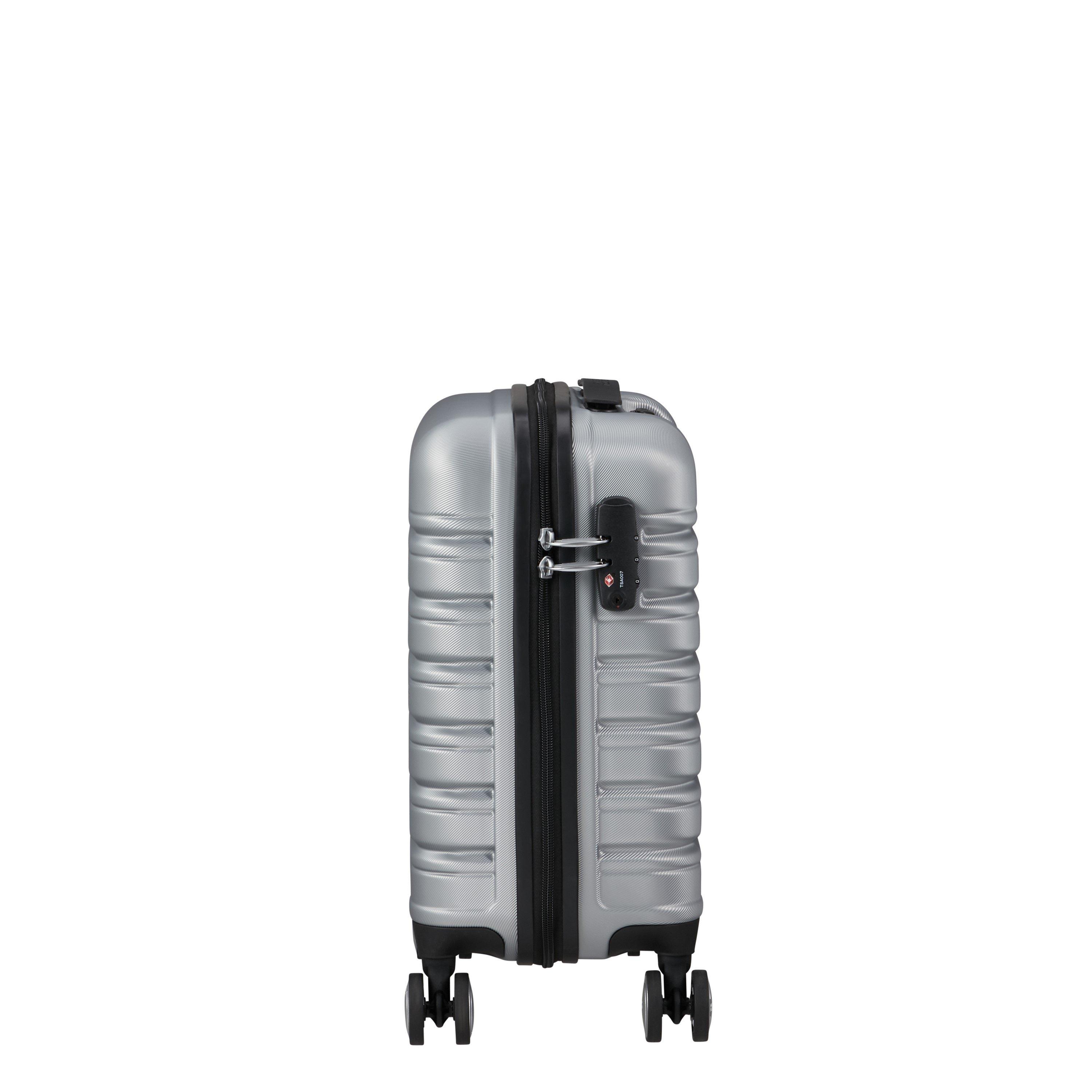Sky Silver - American Tourister - Flashline Spinner 55x40x20cm TSA Cabin Hard Suitcase - 4