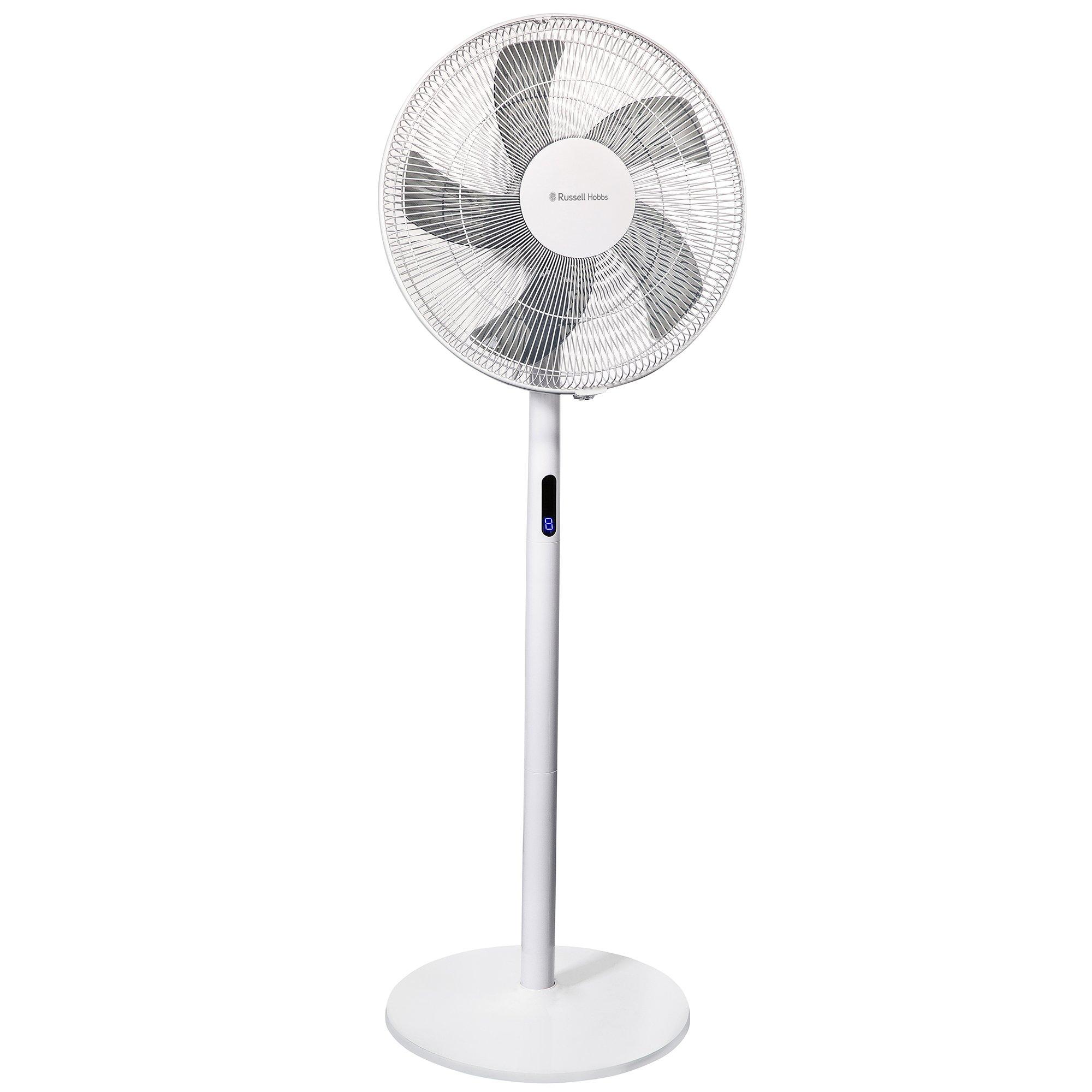 White - Russell Hobbs - RHMPF3IN1 3-in-1 Pedestal Fan in White - 10