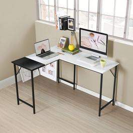 FurnitureR L-shaped Desk 124cm
