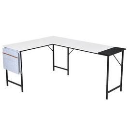 FurnitureR L-shaped Desk 148cm with Storage Bag