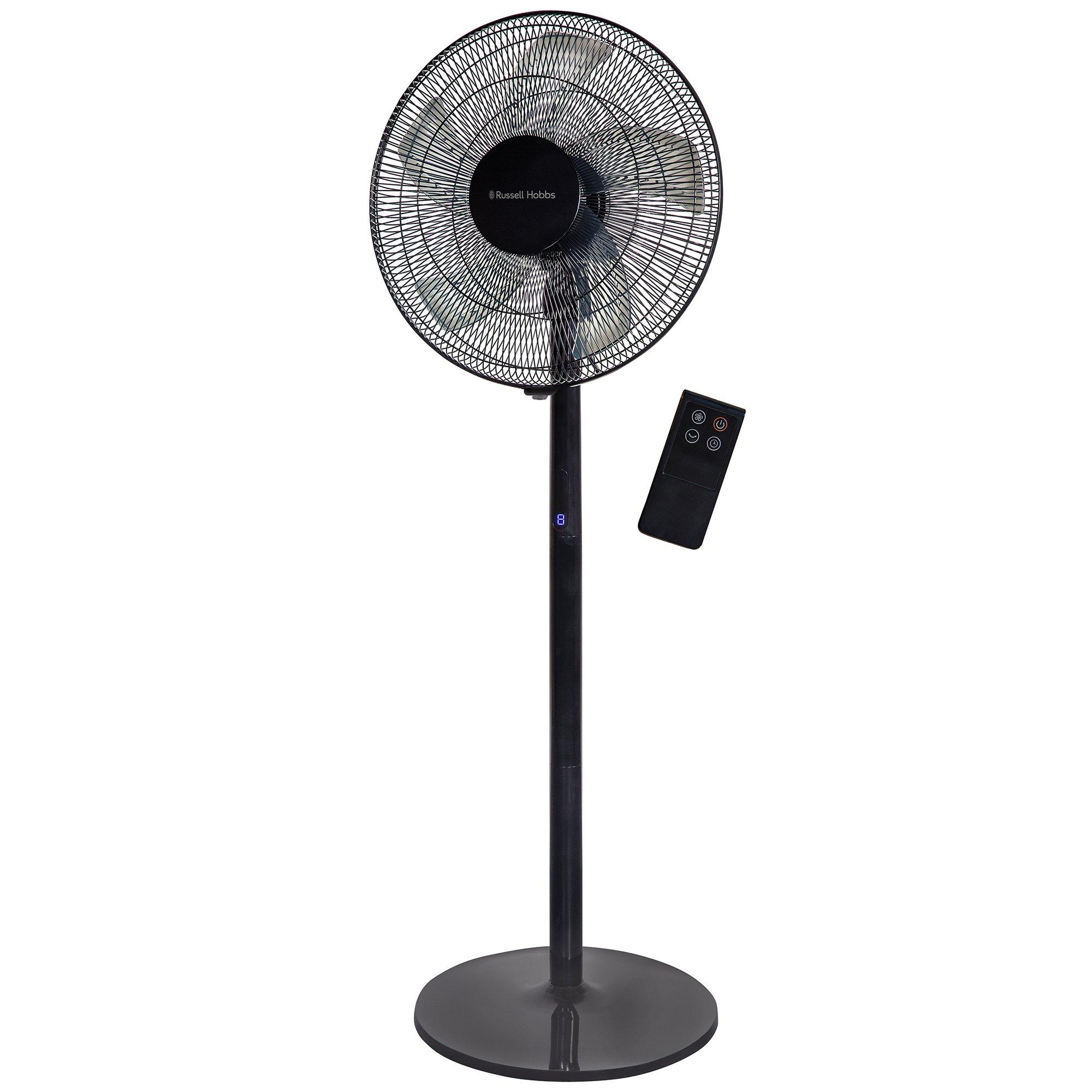 Black - Russell Hobbs - RHMPF3IN1B 3-in-1 Pedestal Fan in Black - 10