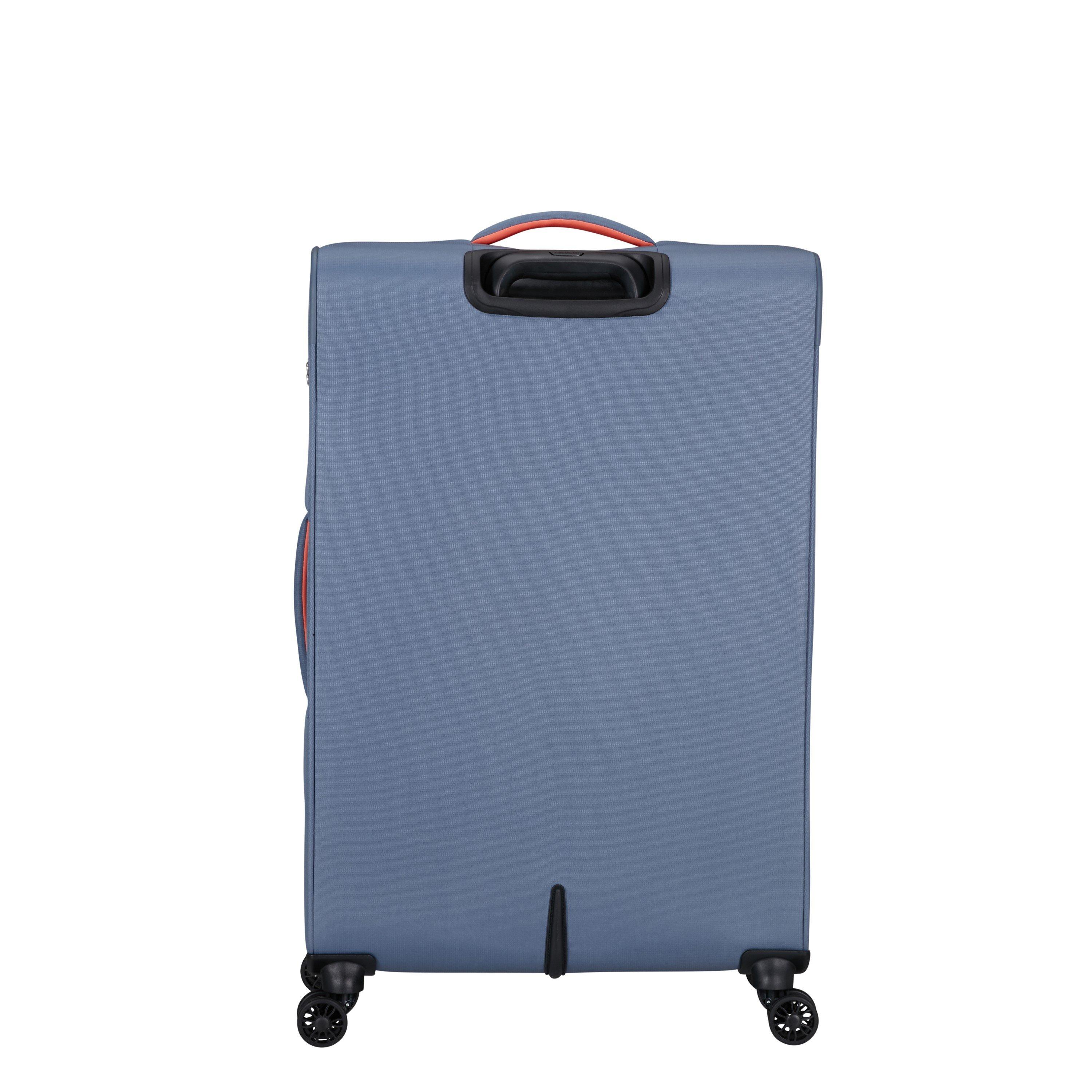 Stone Blue - American Tourister - Cloudrider Spinner 78.5x49x30/32cm EXP TSA Large Soft Suitcase - 9