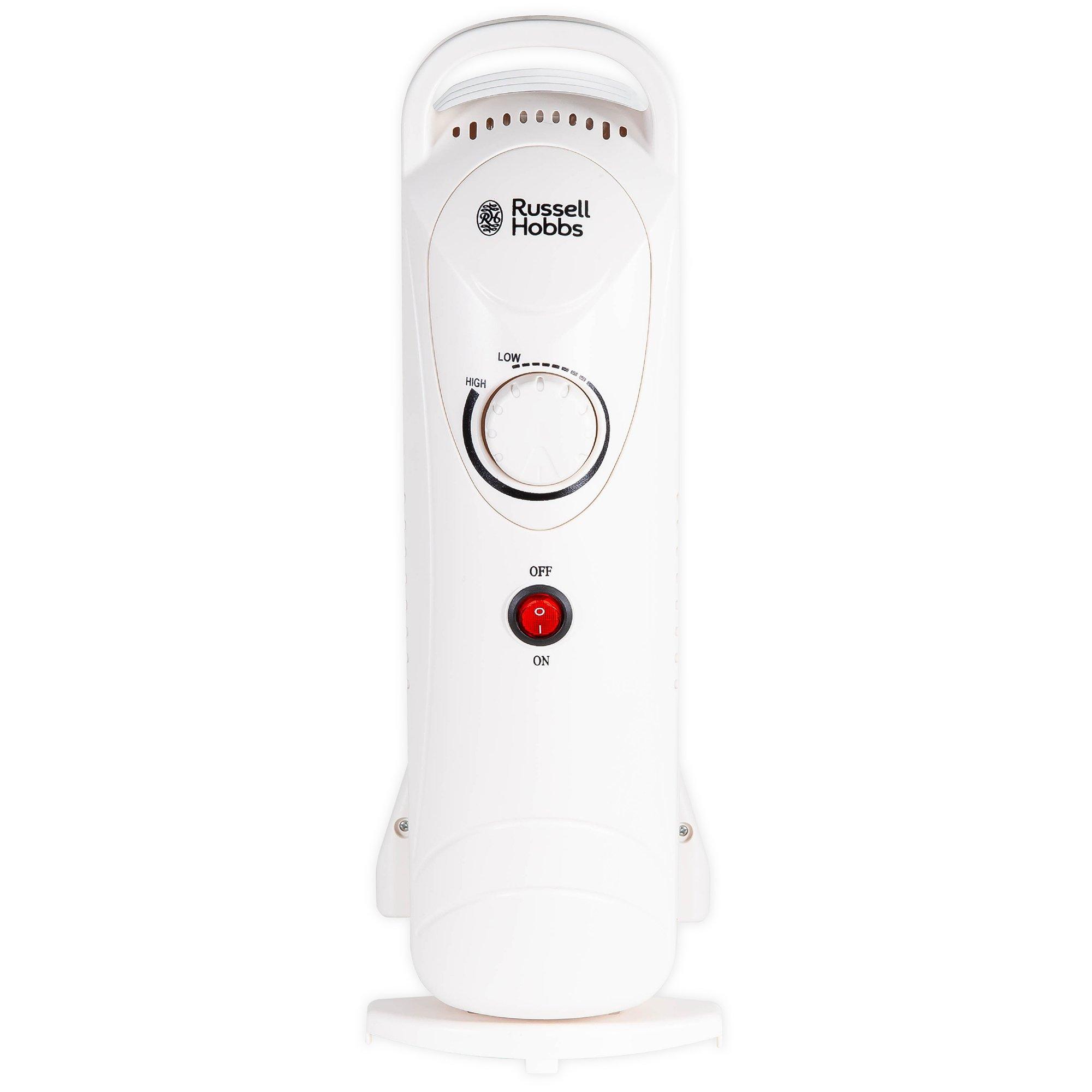 White - Russell Hobbs - RHOFR3001 5 Fin Oil Filled Radiator in White - 9
