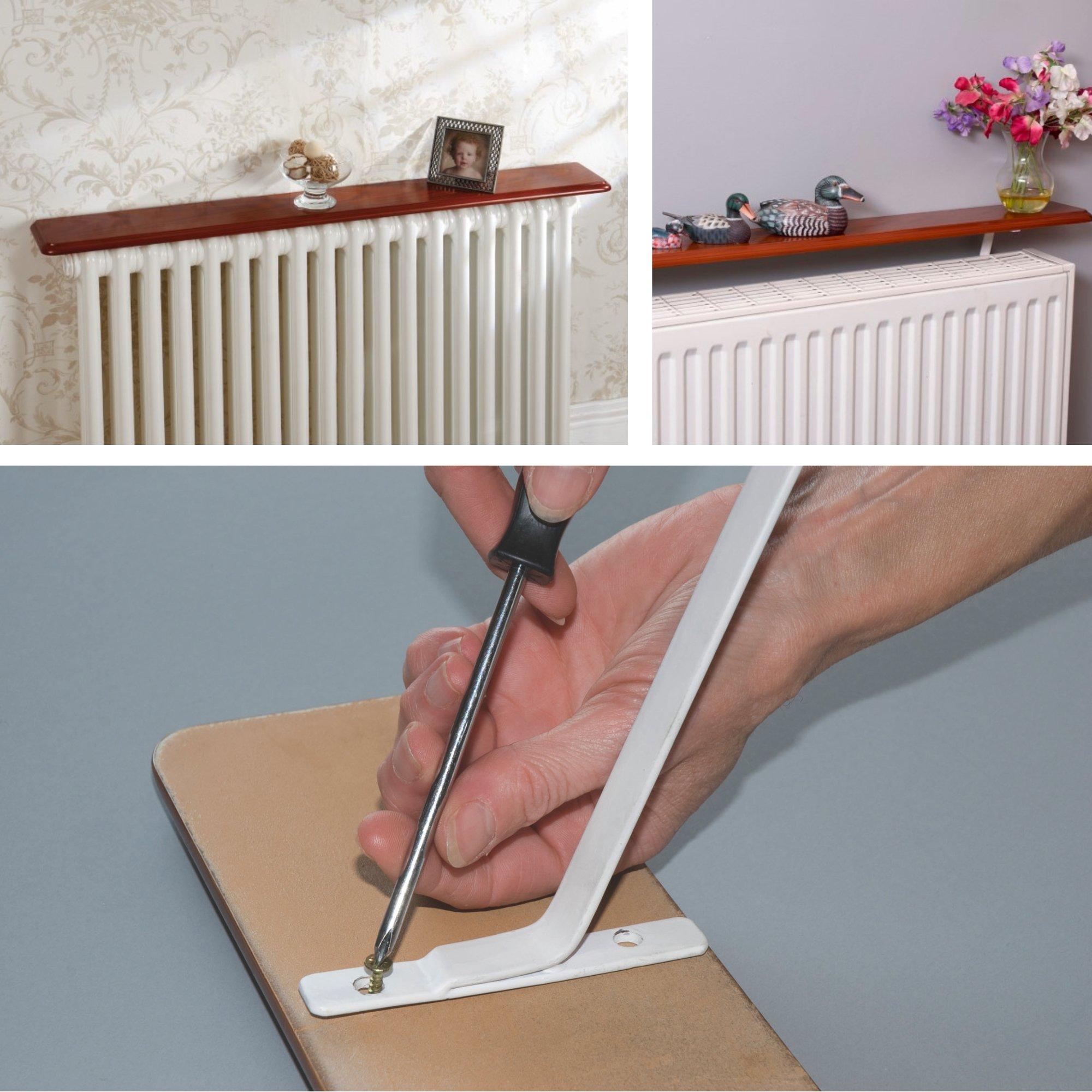 Oak - Greenhurst - Radiator Shelf - 2