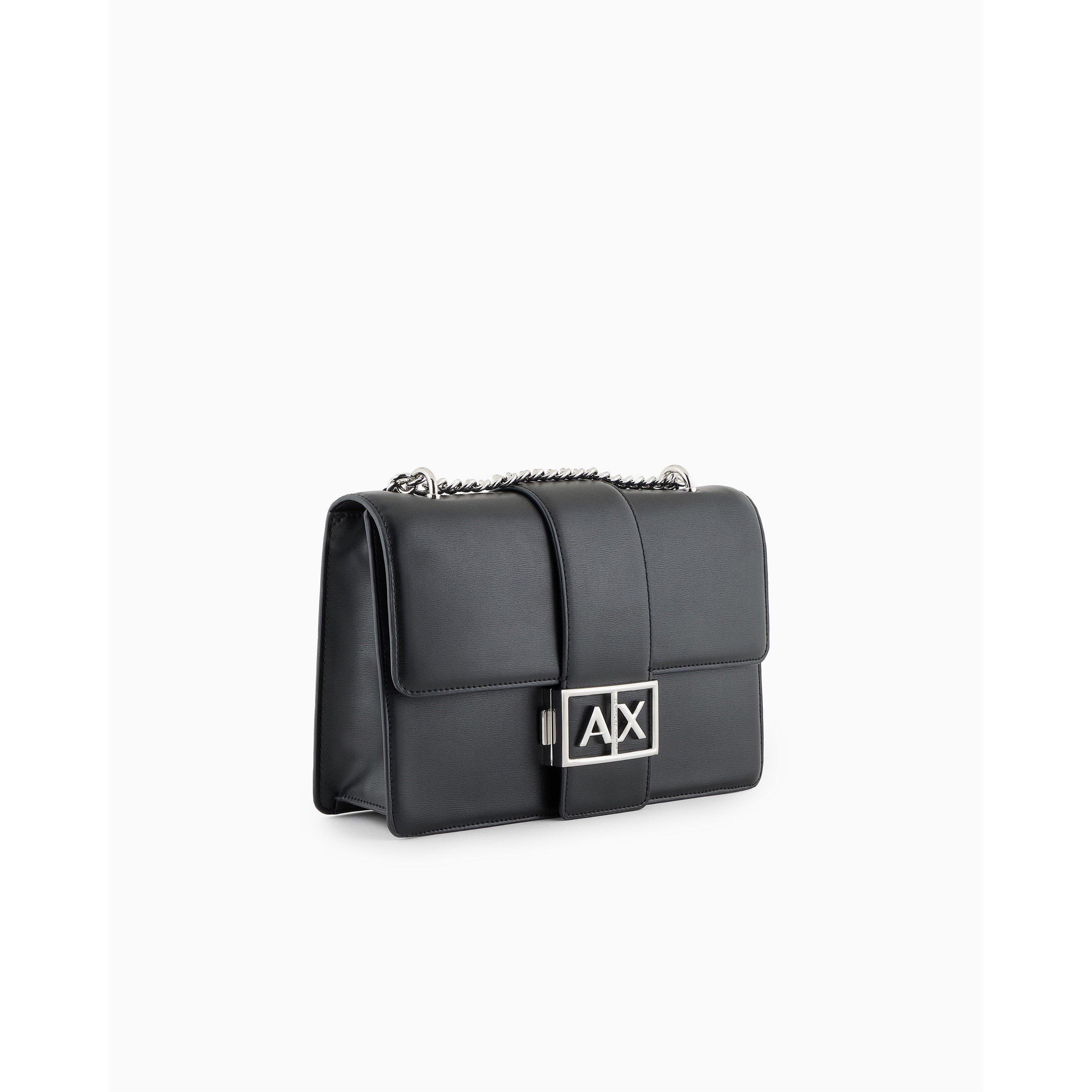 Armani Exchange Women's Messenger Bag - Black