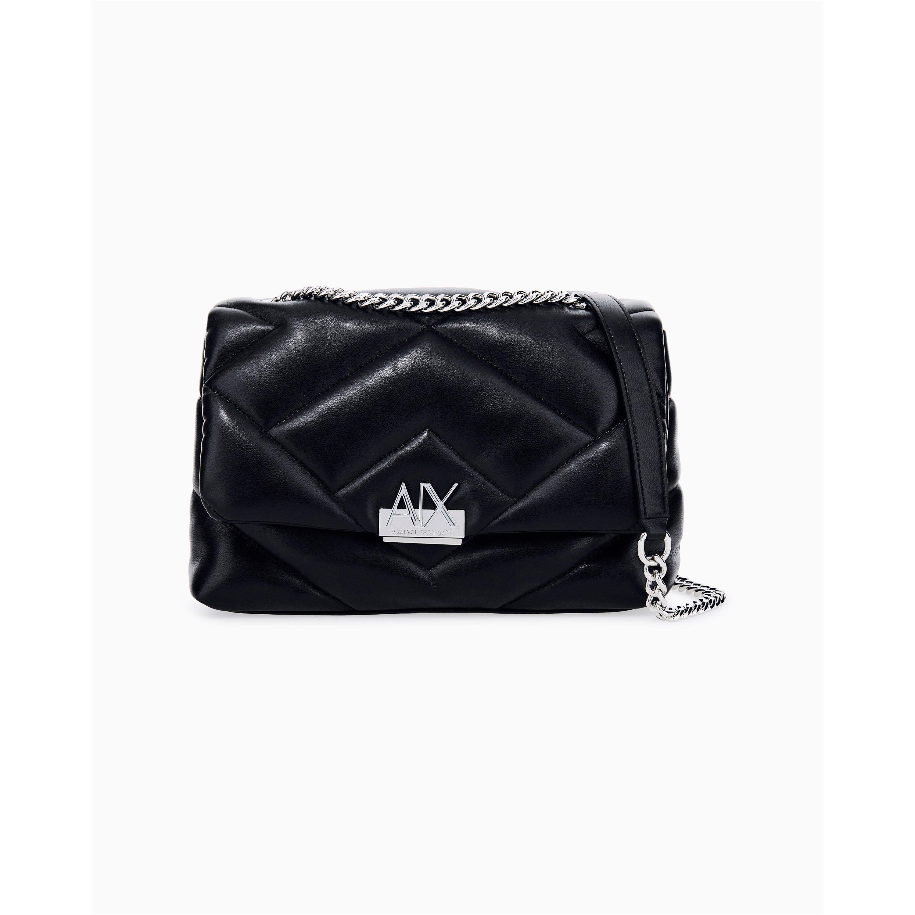 Black - Armani Exchange - Armani Exchange Messenger Bag - 2