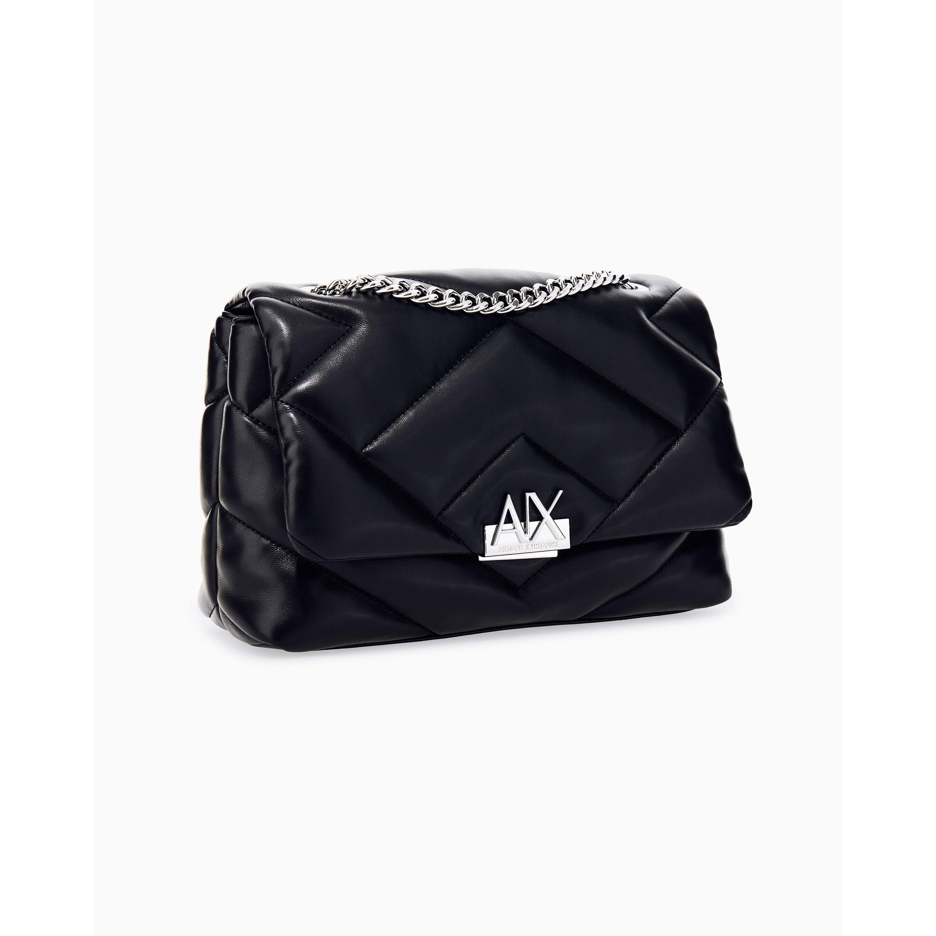 Black - Armani Exchange - Armani Exchange Messenger Bag - 5