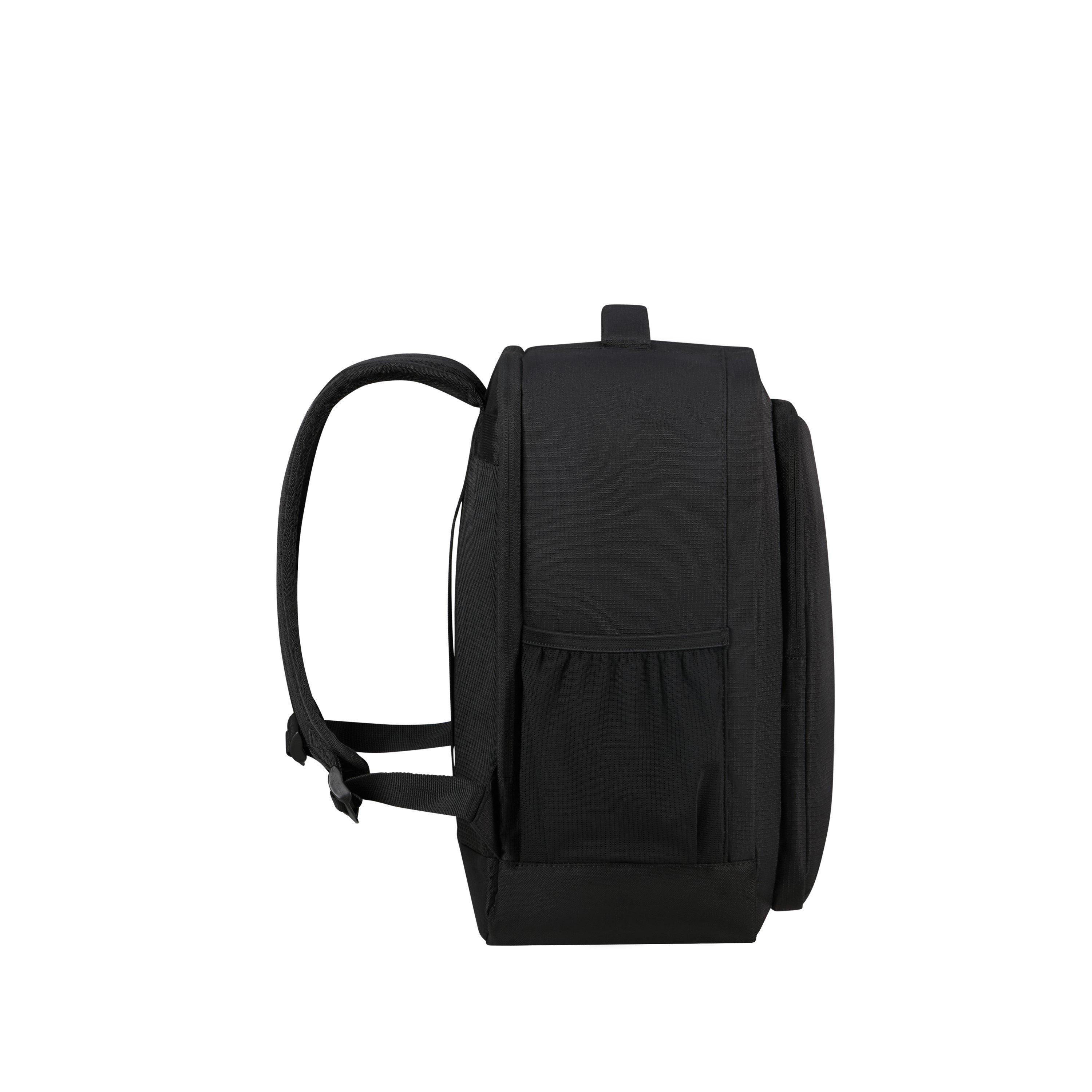 Black - American Tourister - Take2Cabin Casual 40x30x20cm Underseat S/M Backpack - 6