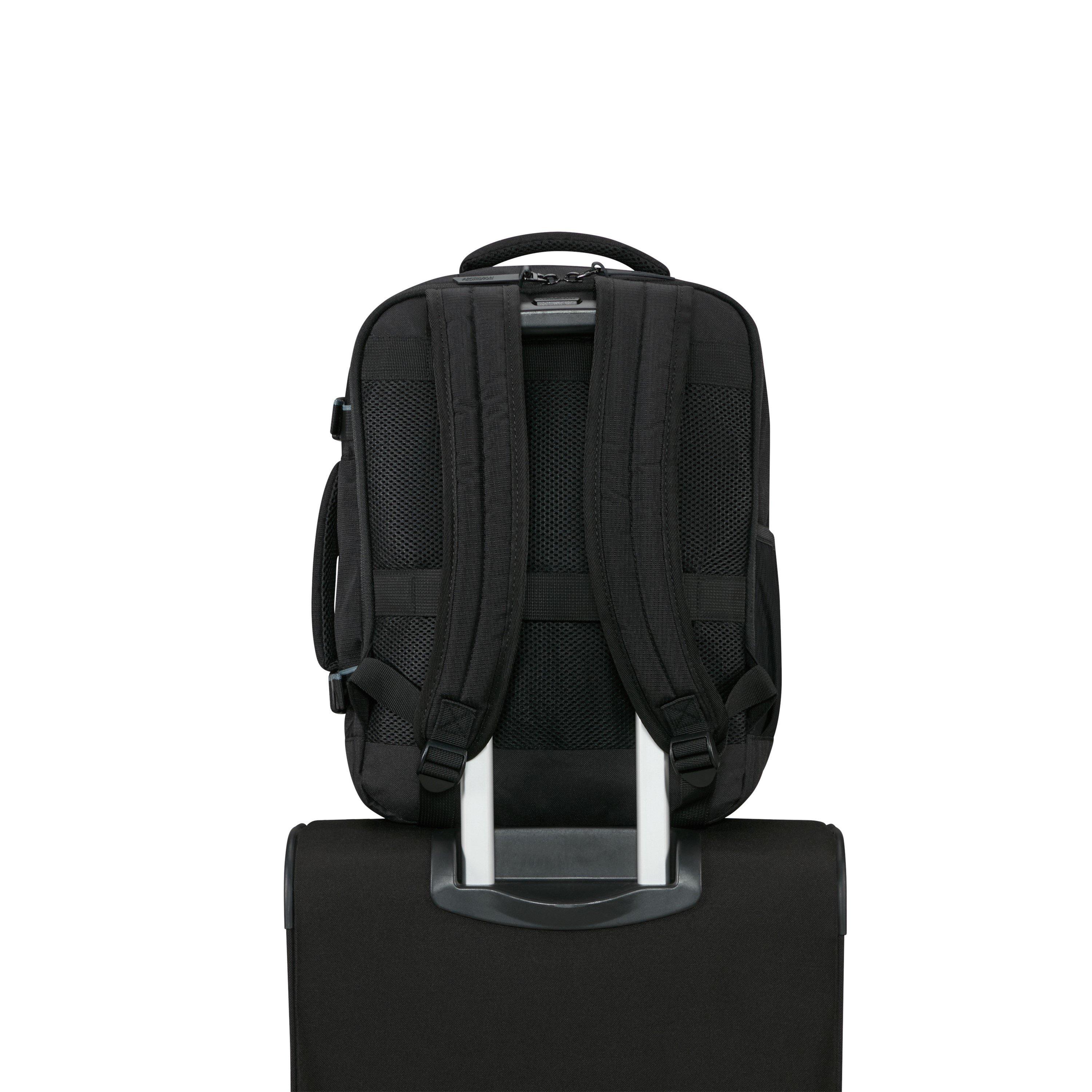 Black - American Tourister - Take2Cabin Casual 40x30x20cm Underseat S/M Backpack - 9
