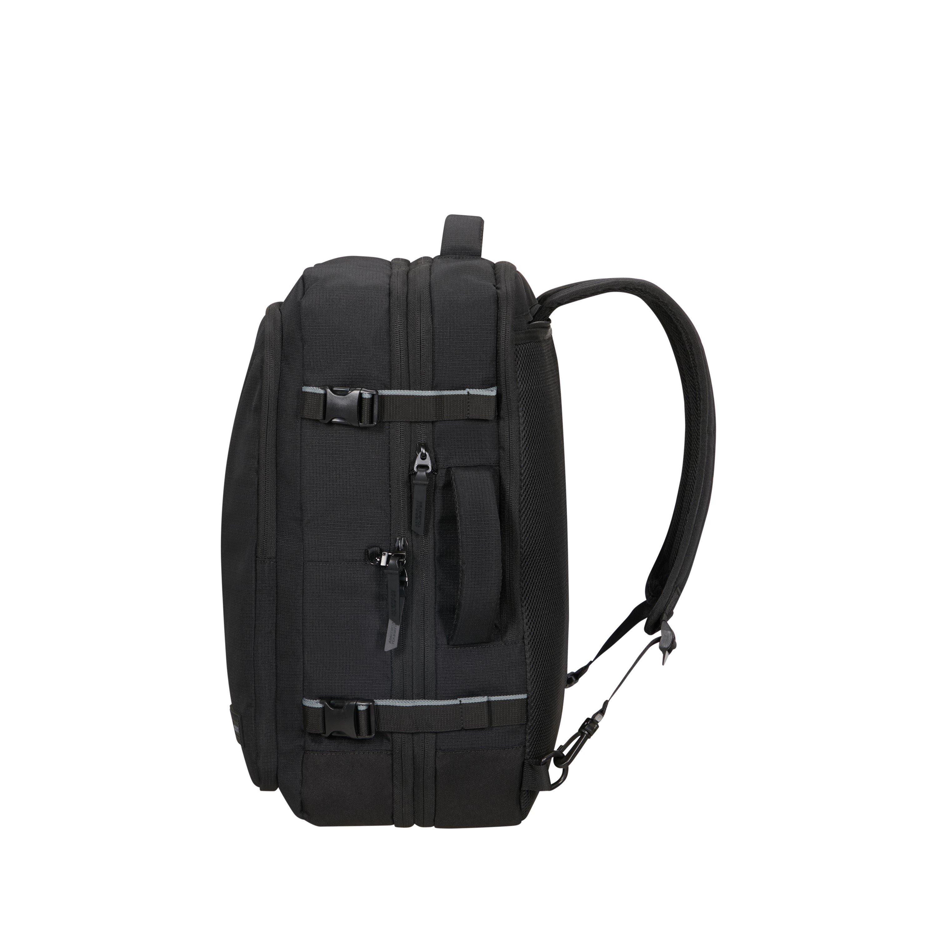 Black - American Tourister - Take2Cabin Travel 55x35x23/25cm EXP Cabin L Backpack - 5