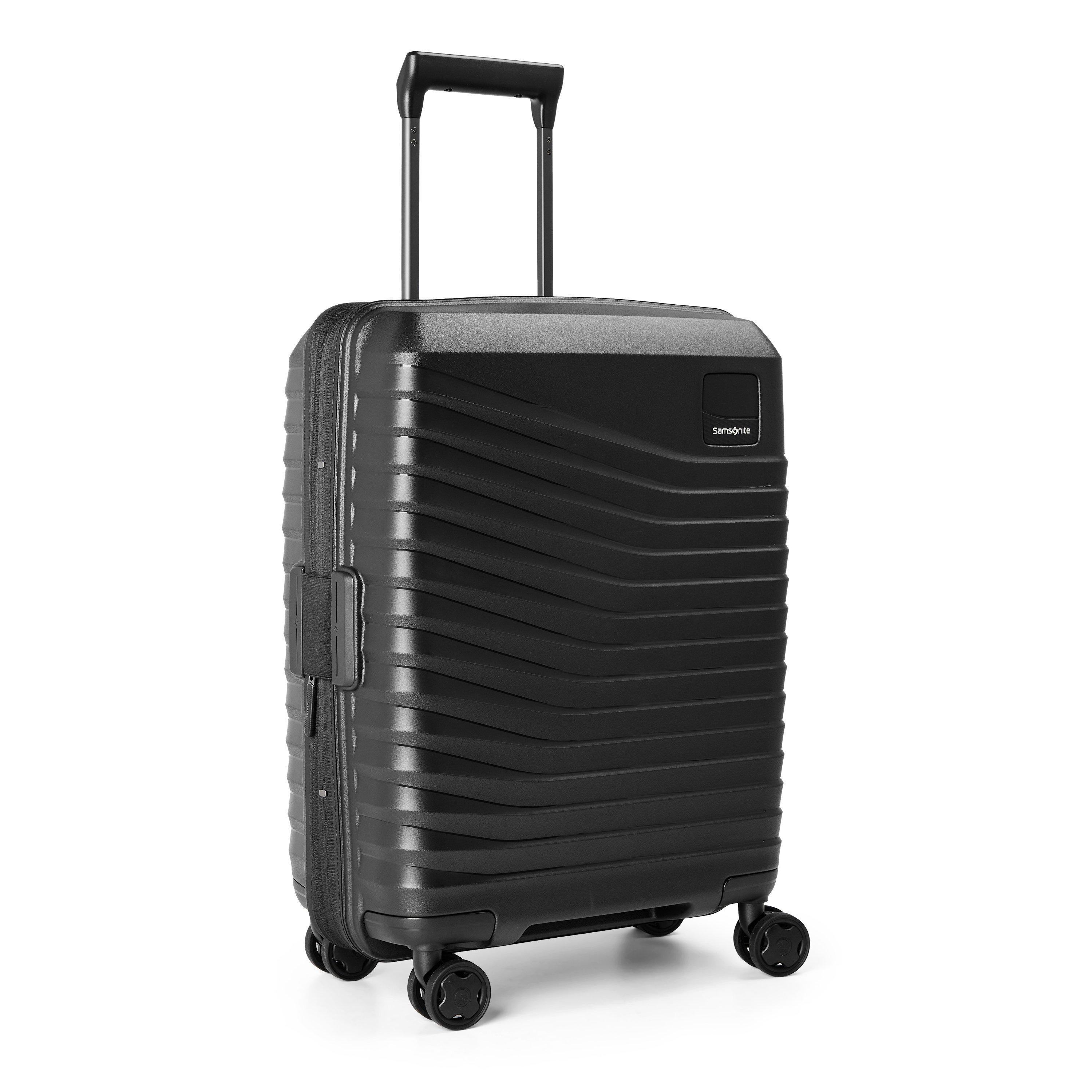 Samsonite  Intuo Spinner 55X40x20/23Cm Exp Cabin Hard Suitcase - Black