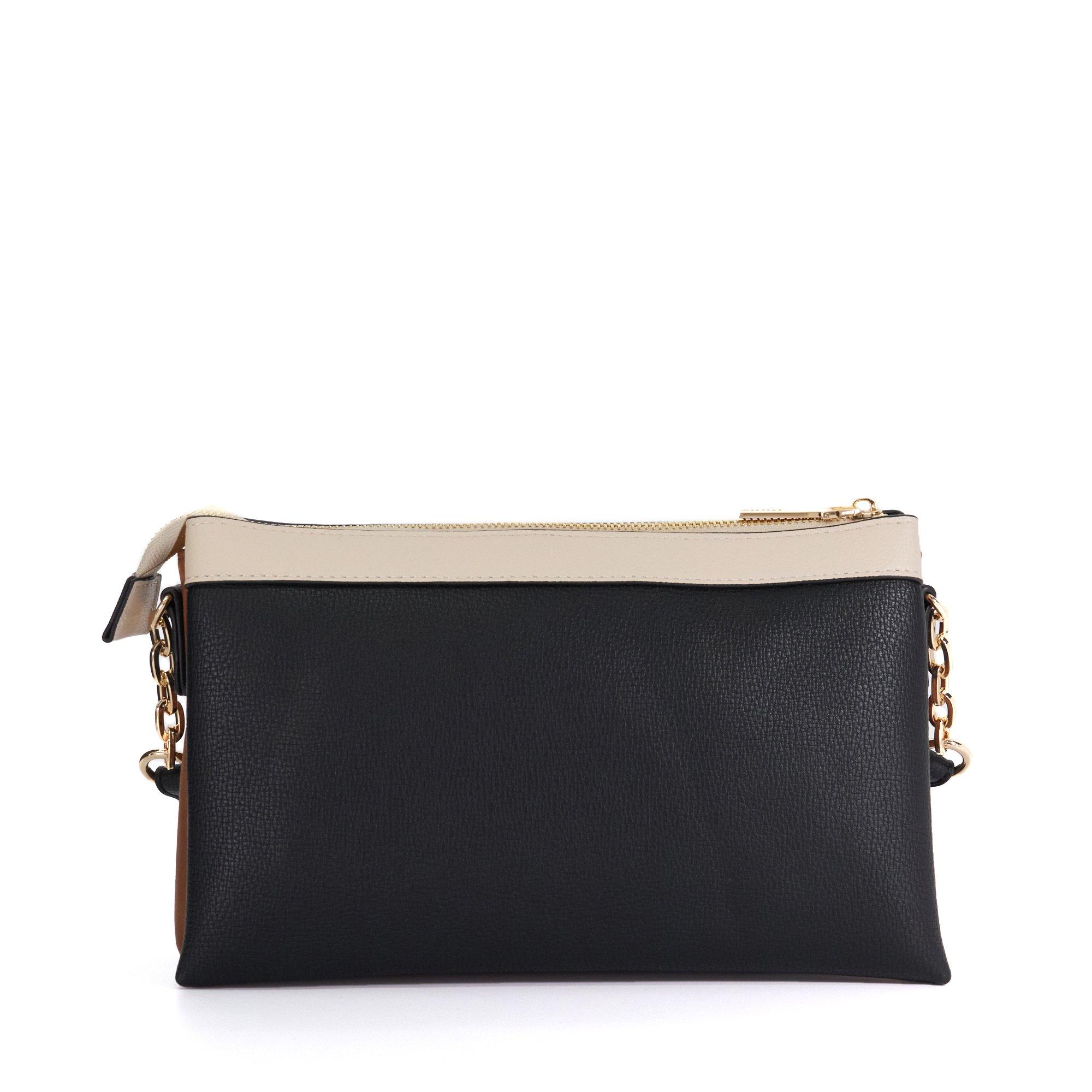 SCHWARZ - Dune London - Dualo Crossbody Bag - 3