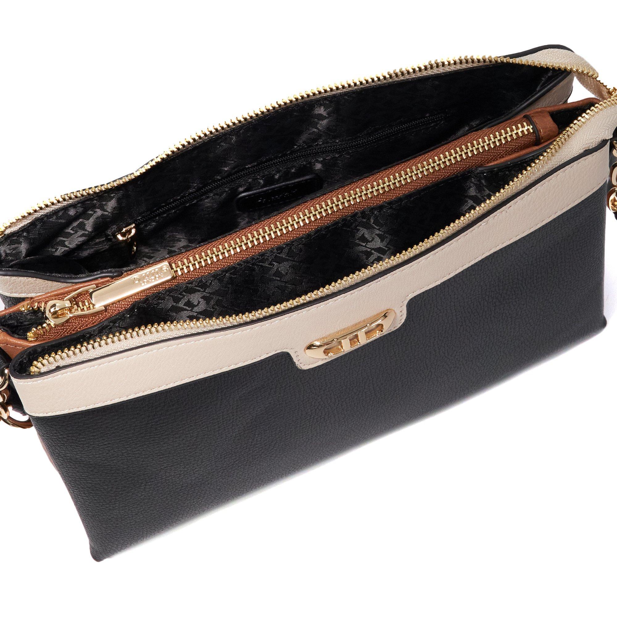 SCHWARZ - Dune London - Dualo Crossbody Bag - 5