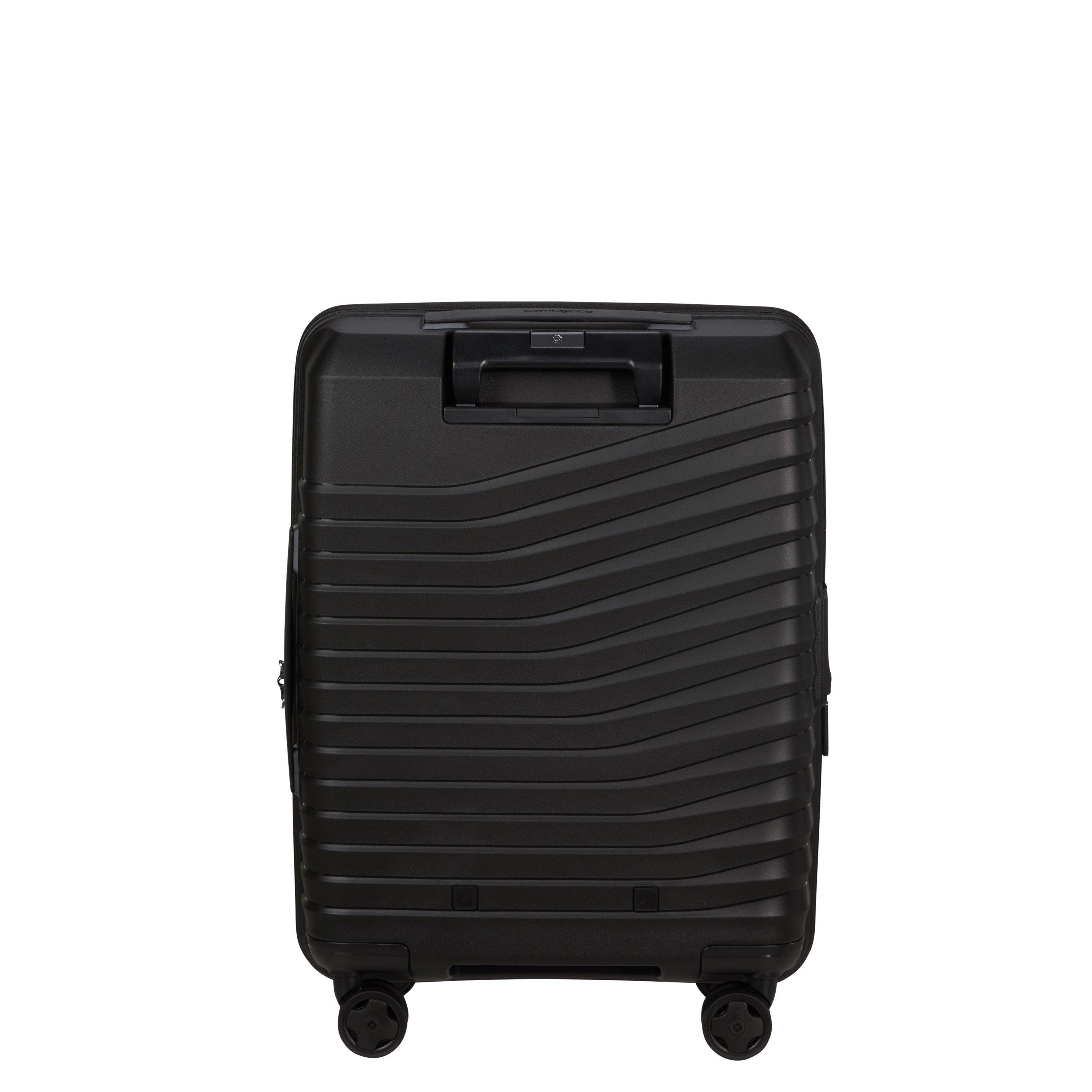 Black - Samsonite - Intuo Spinner 55x40x20/23cm EXP Cabin Hard Suitcase - 10