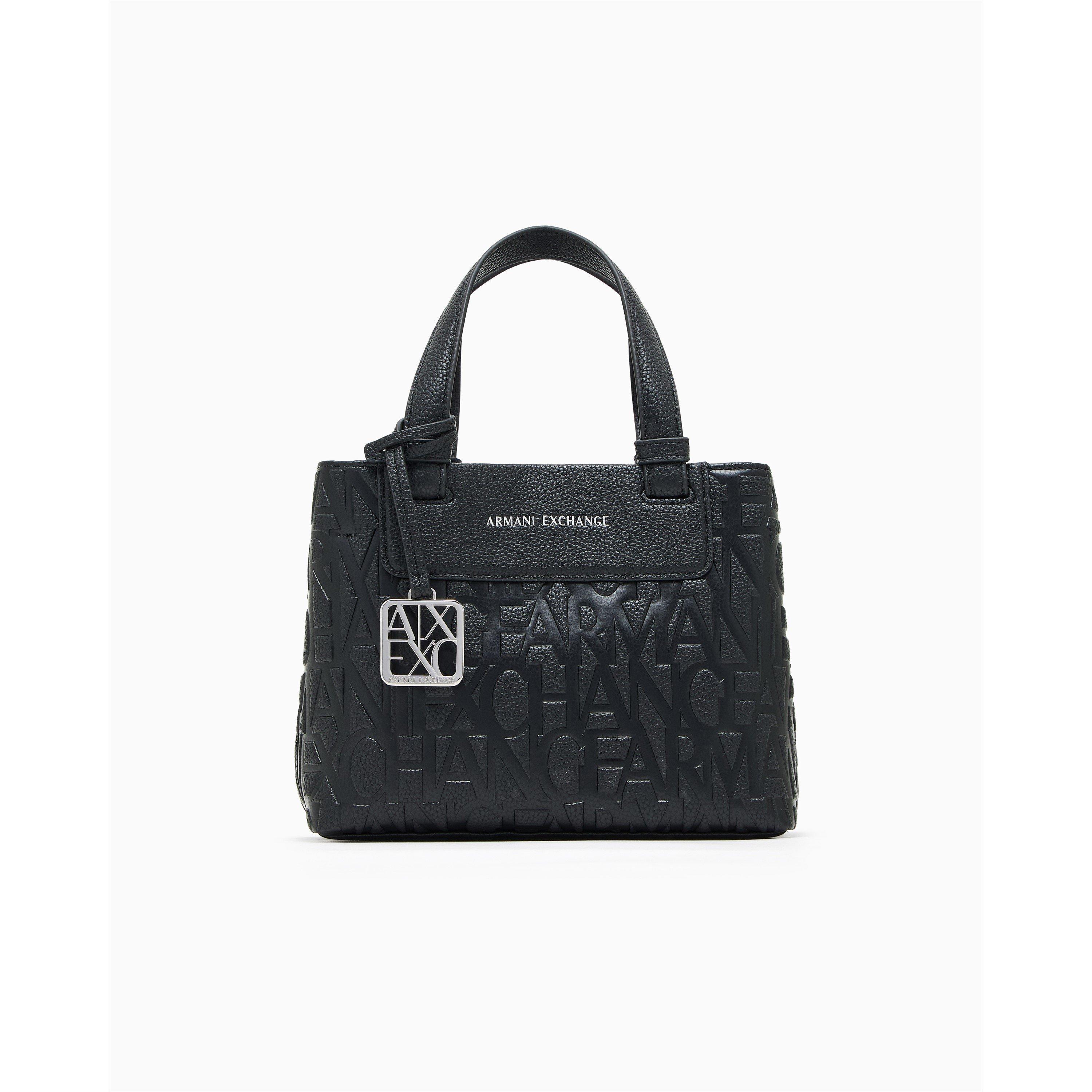 Black - Armani Exchange - Armani Exchange Shopping Bag - 3