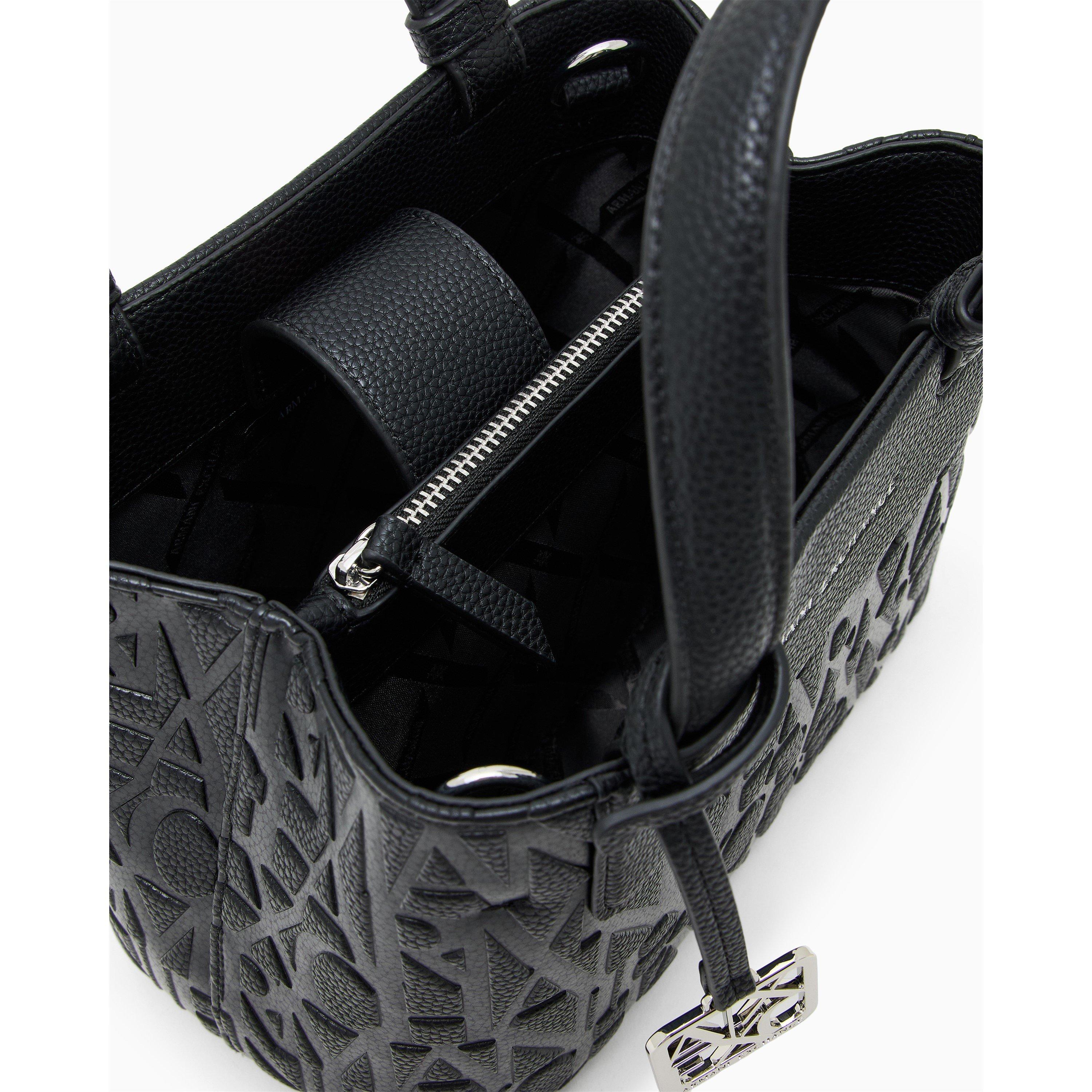 Black - Armani Exchange - Armani Exchange Shopping Bag - 5