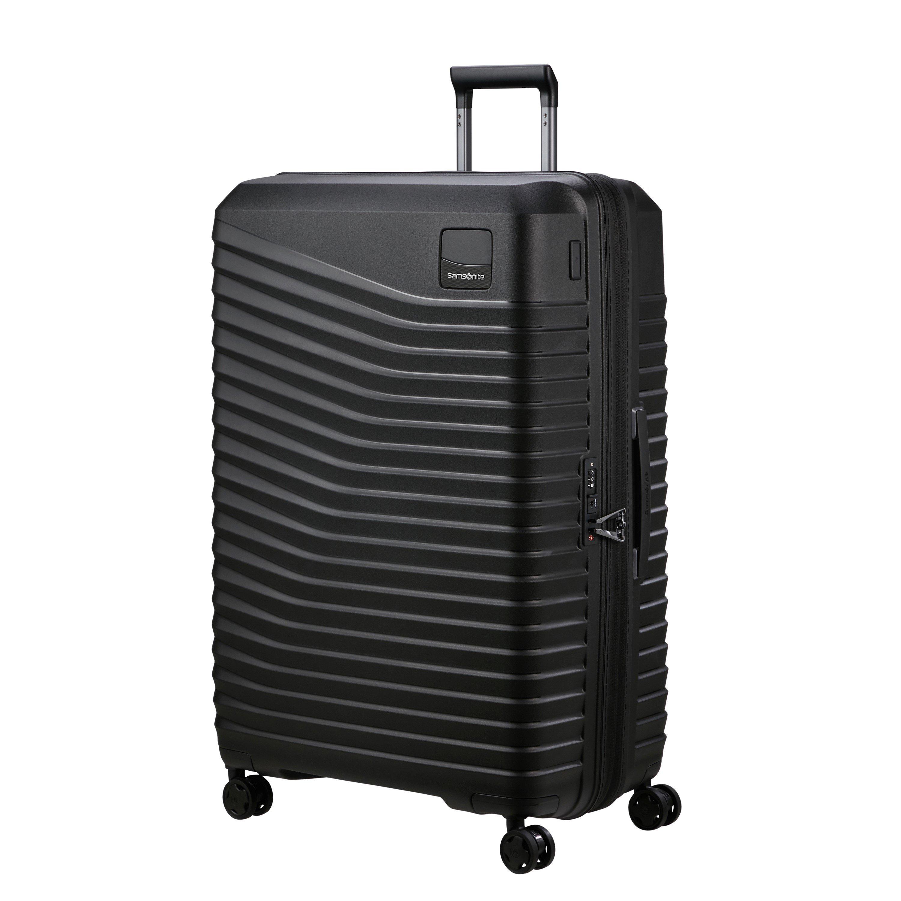 Black - Samsonite - Intuo Spinner 81x54x33/36cm EXP Extra Large Hard Suitcase - 1