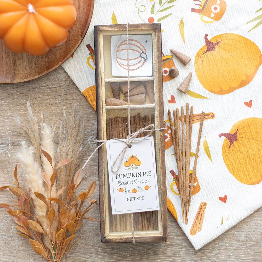 Something Different  Pumpkin Pie Incense Gift Set - Brown