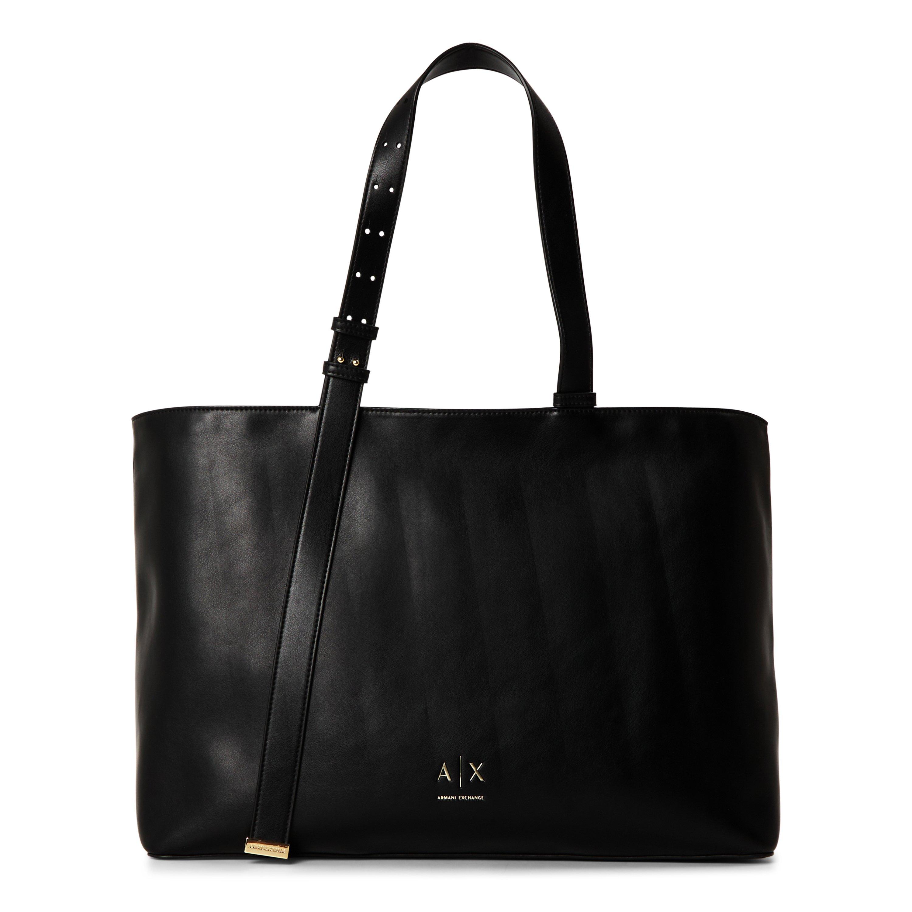 Armani Exchange Women's Alice Shopper Tote Bag - Black