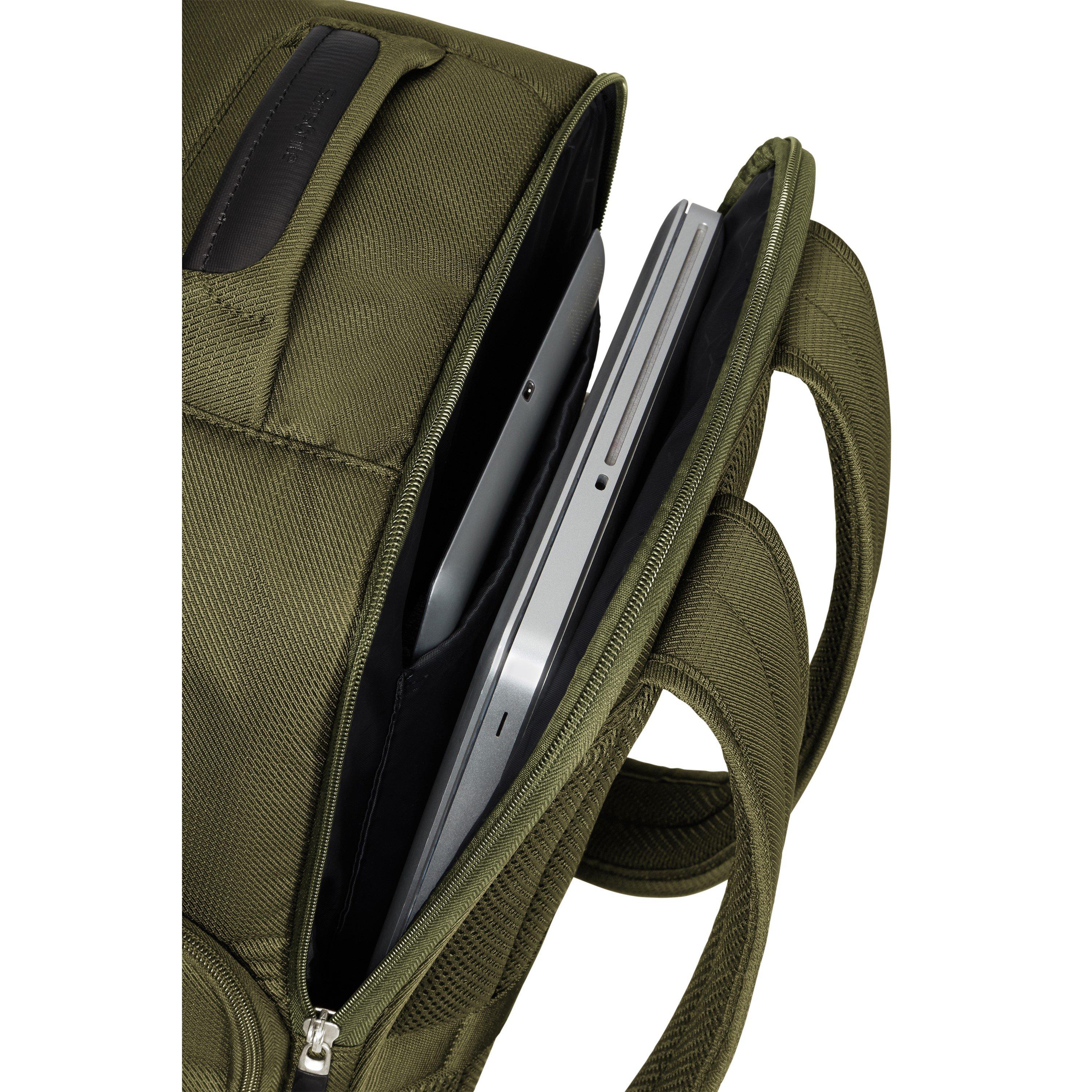 Olive - Samsonite - Spark SNG Eco 40x30x20cm FL Underseat S Backpack - 3