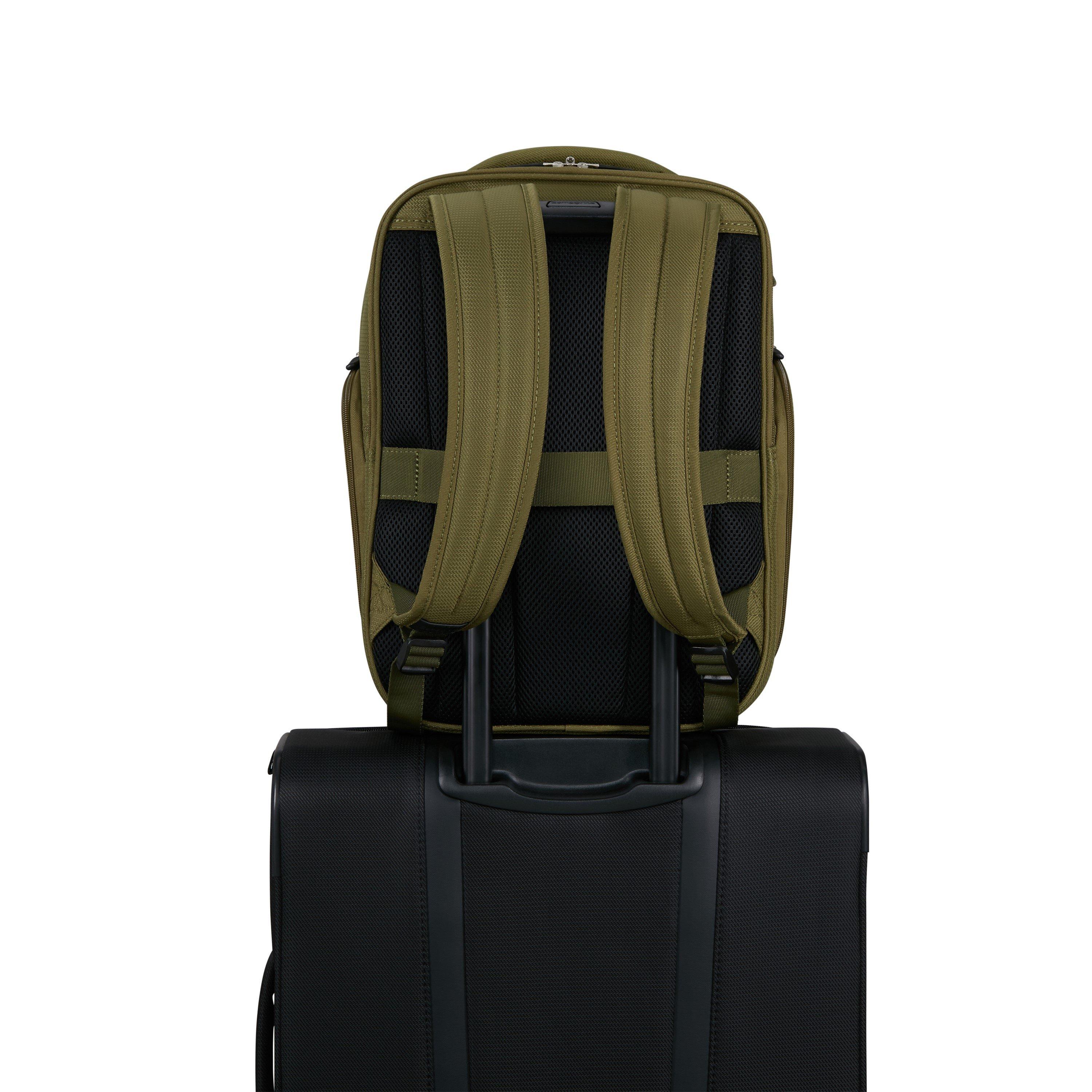 Olive - Samsonite - Spark SNG Eco 40x30x20cm FL Underseat S Backpack - 8