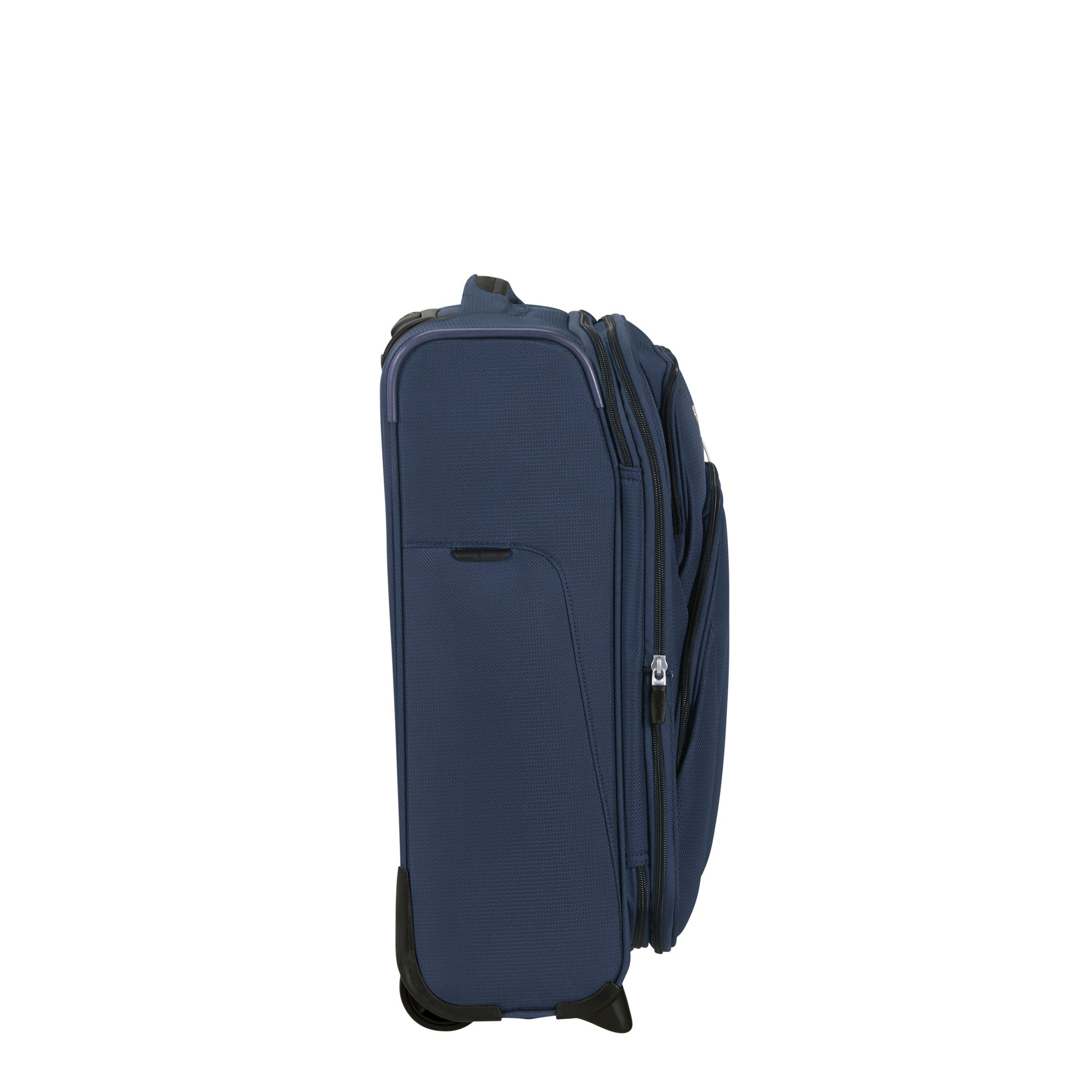Midnight Blue - Samsonite - Spark SNG Eco Upright 55x40x20/23cm EXP FL Cabin Soft Suitcase - 3