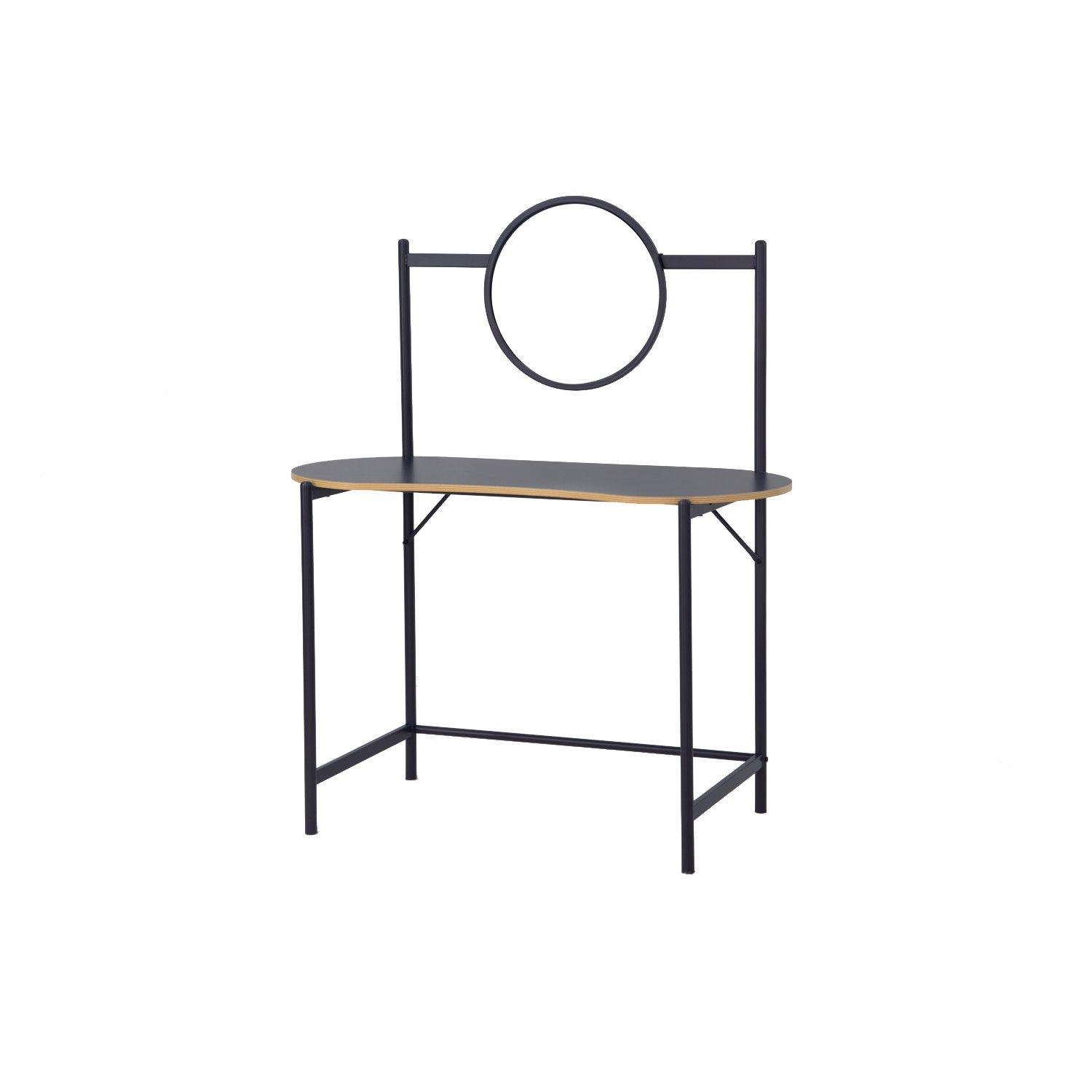 Grey - FurnitureR - Looney Dressing Desk with Mirror