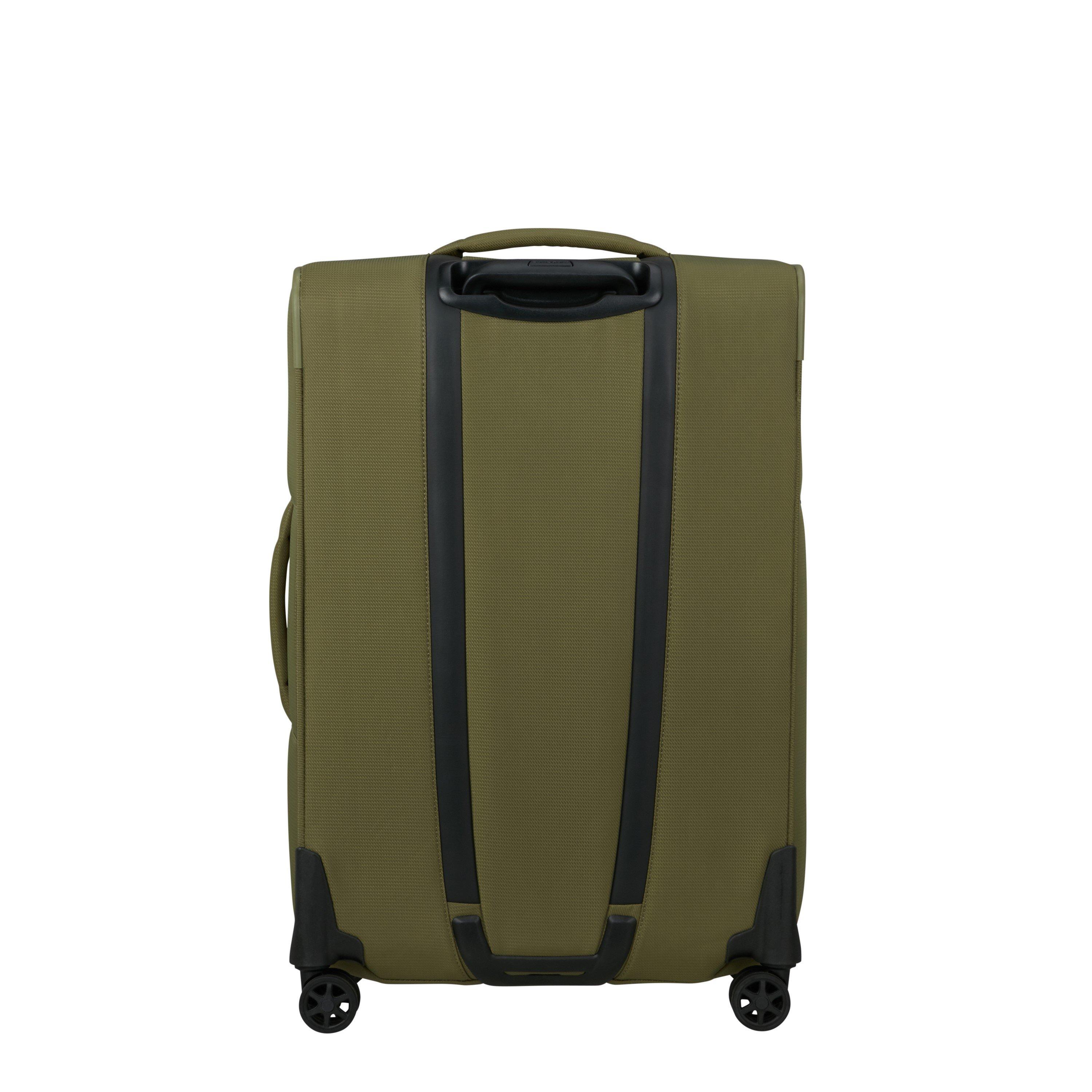 Olive - Samsonite - Spark SNG Eco Spinner 67x44x27/31cm EXP FL Medium Soft Suitcase - 8
