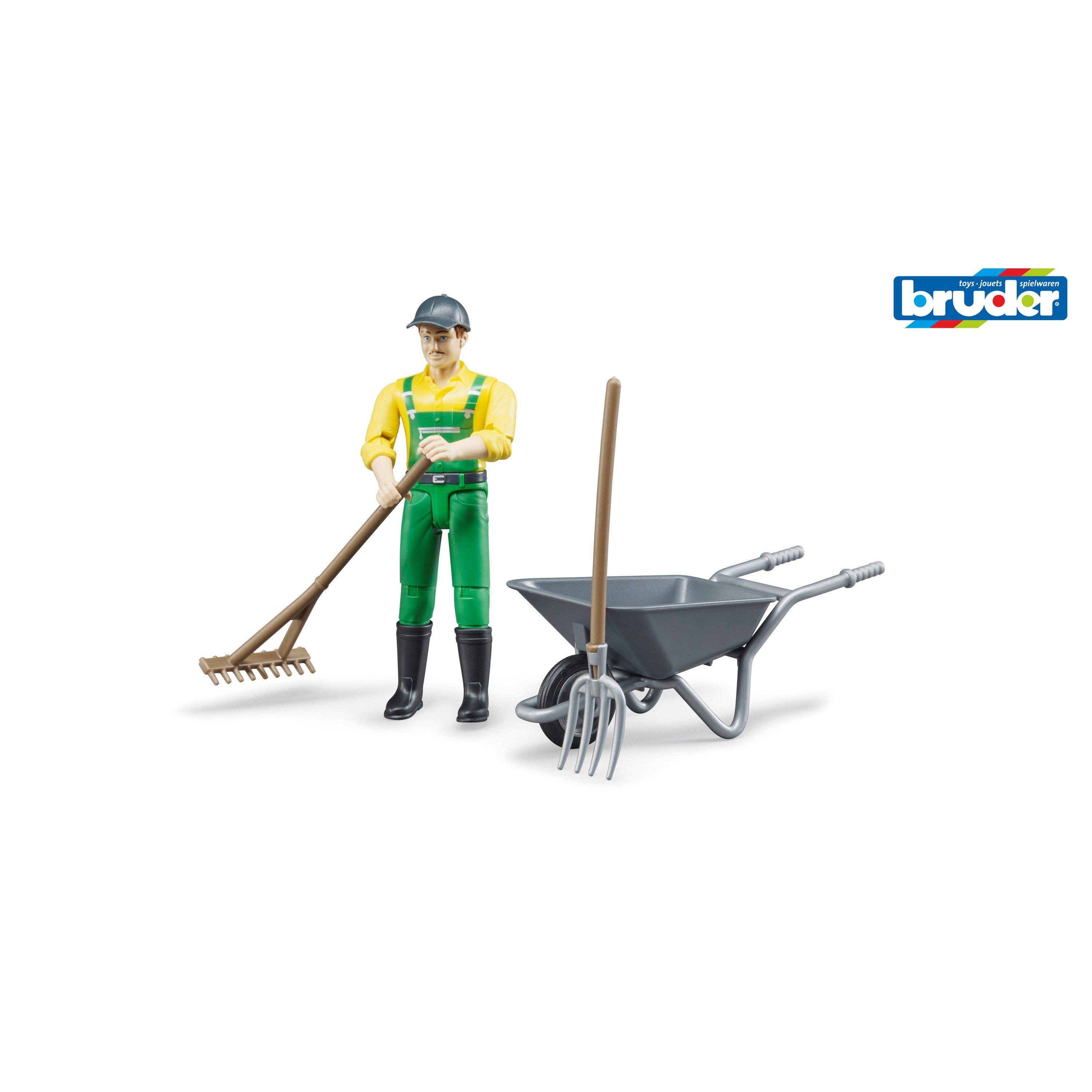 Multi - Bruder - Bruder 1:16 bworld Farmer ¿ Detailed Vehicle & Pla - 1