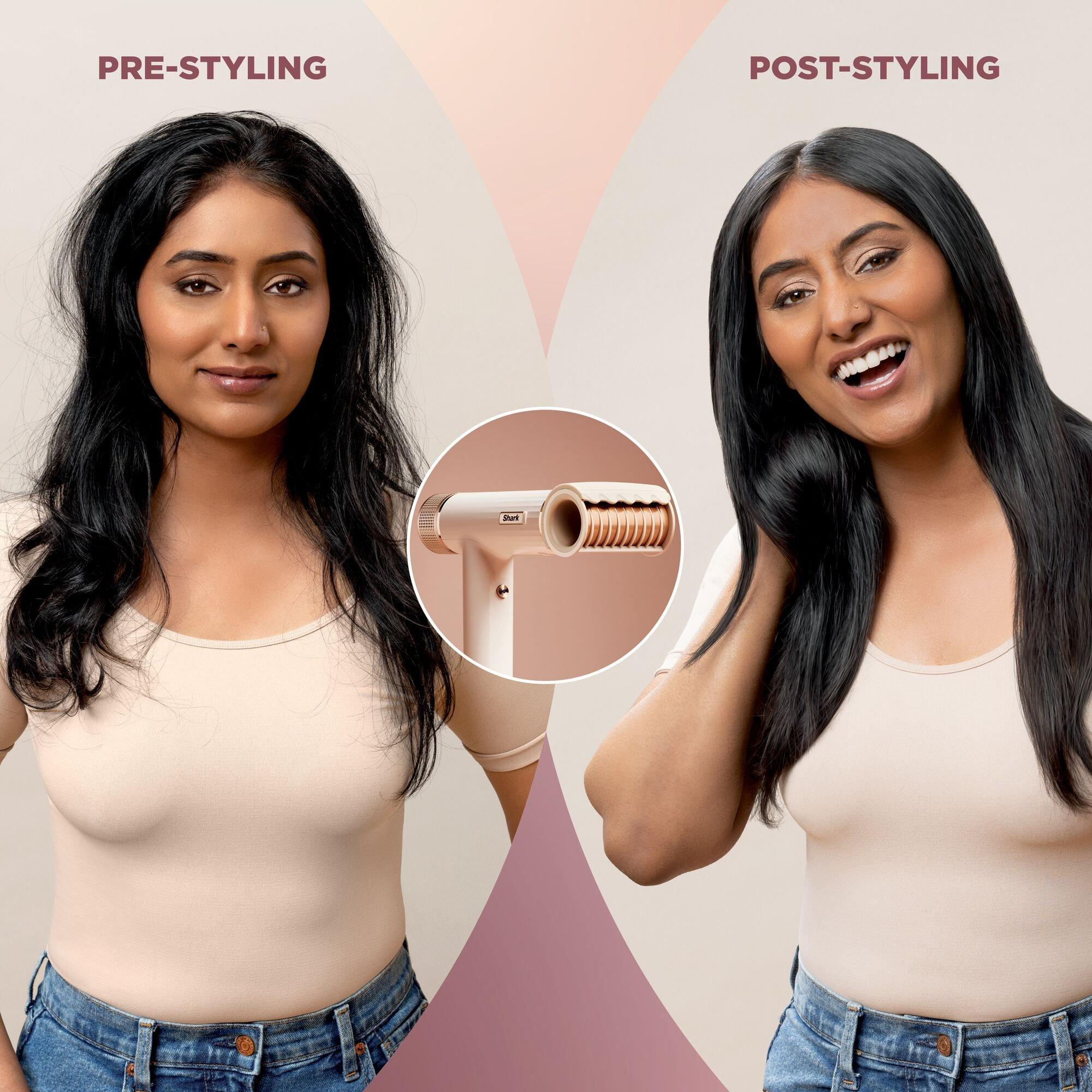 Silk - Shark - SpeedStyle 3-1 Hair Dryer for Curly/Coily Hair HD3 - 5