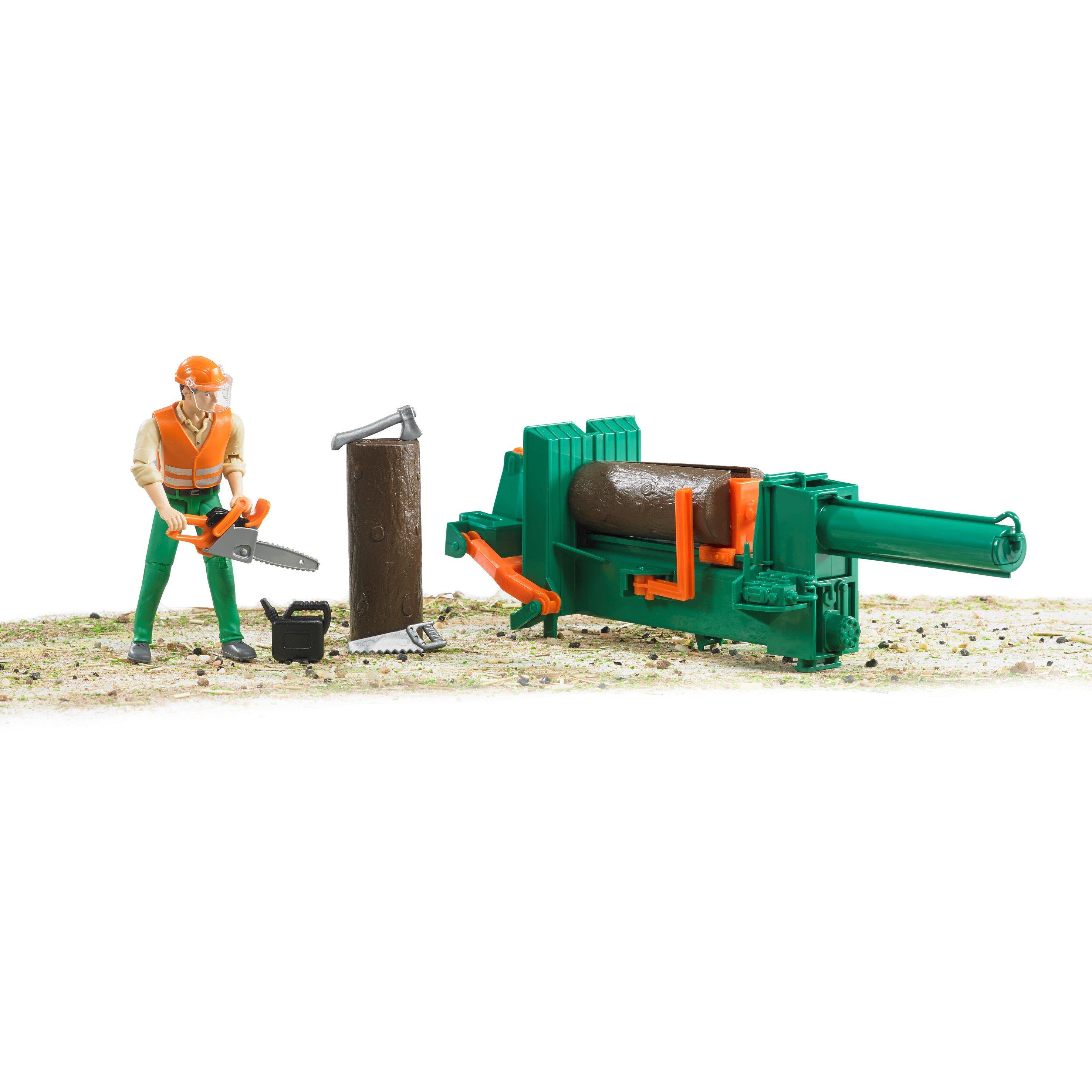 Multi - Bruder - Bruder 1:16 bworld Forestry with accessories ¿ Det - 1
