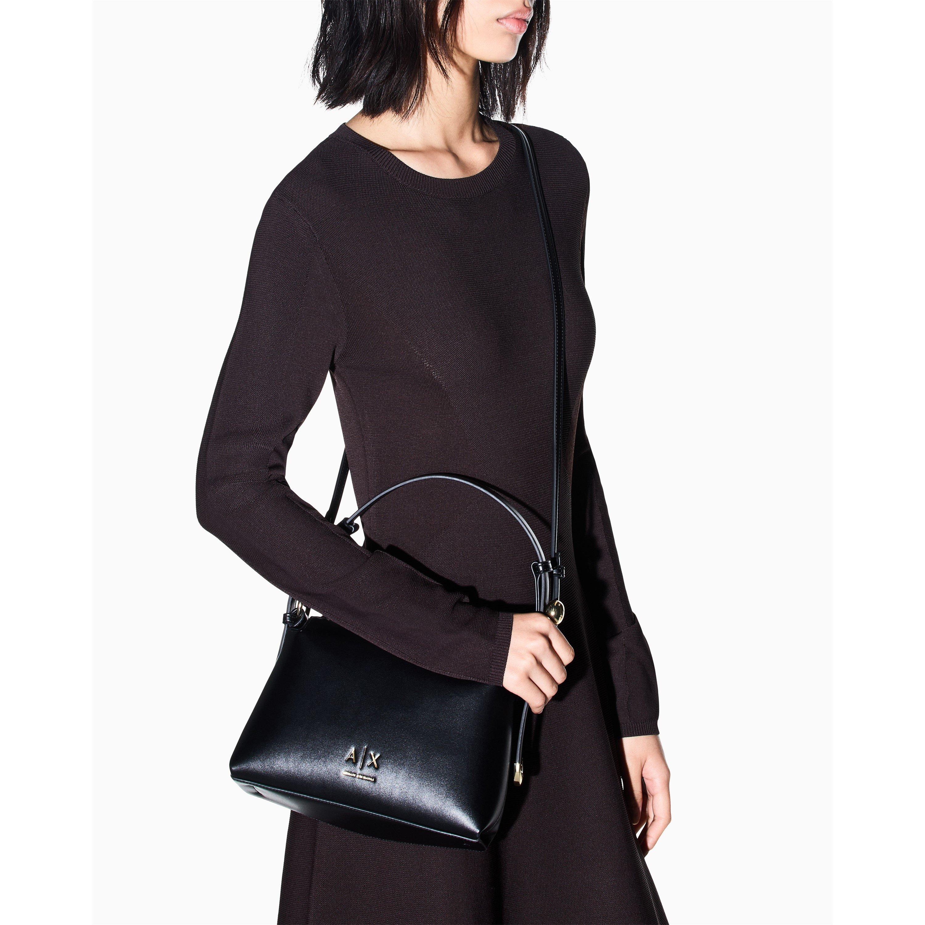 Black - Armani Exchange - Armani Exchange Shoulder Bag - 2