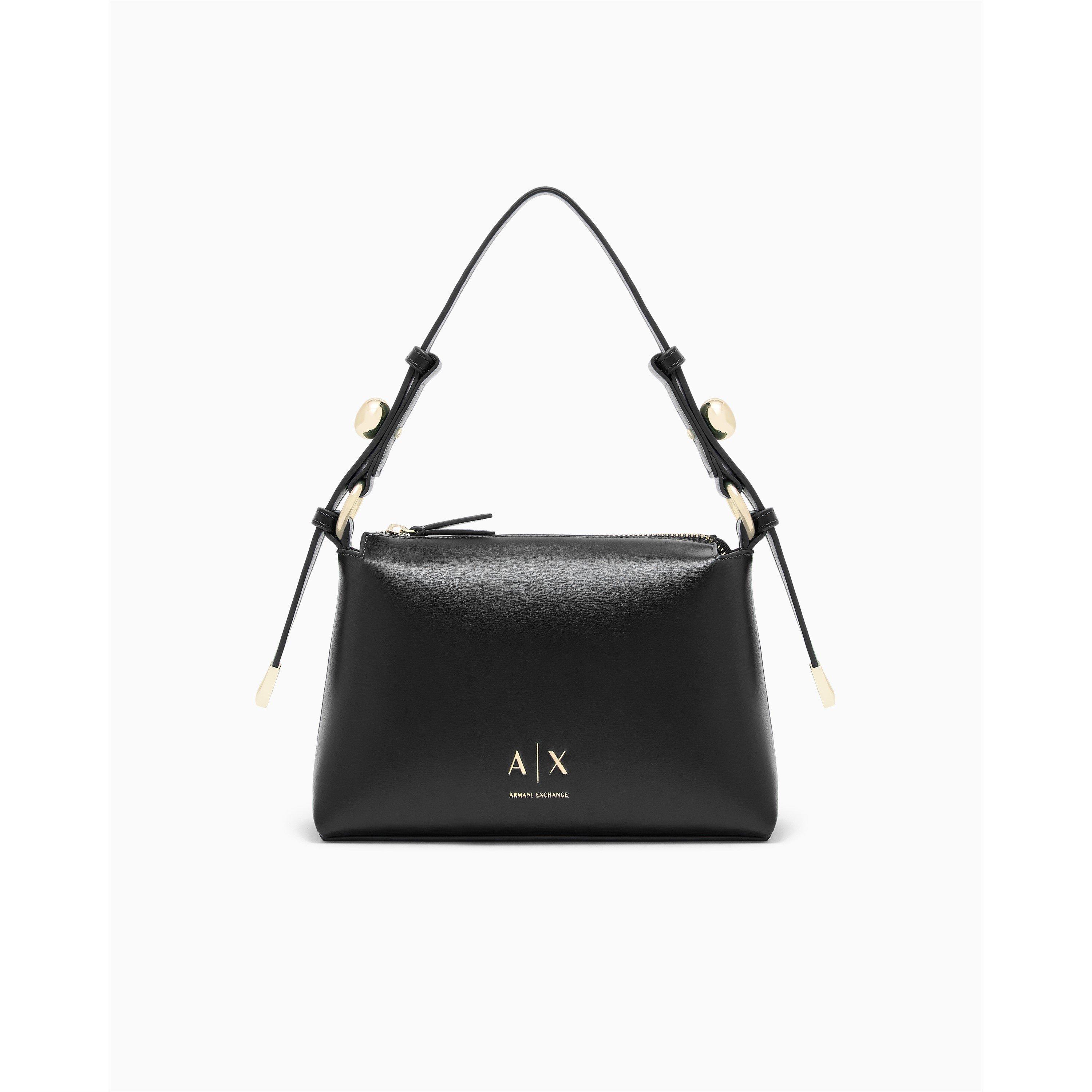 Black - Armani Exchange - Armani Exchange Shoulder Bag - 3