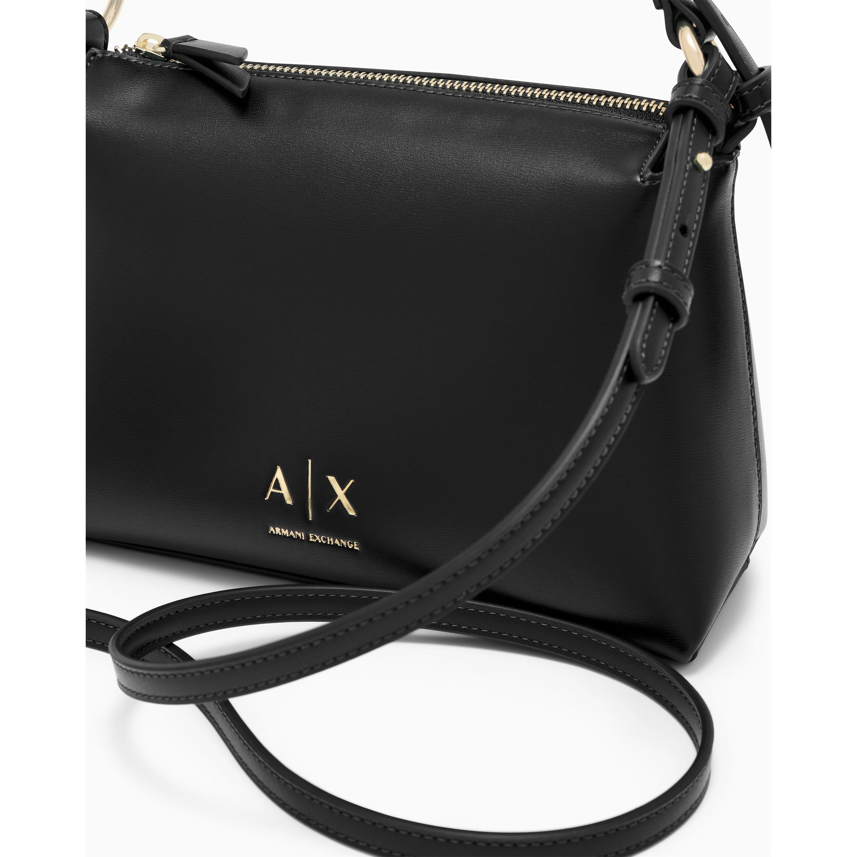Black - Armani Exchange - Armani Exchange Shoulder Bag - 5