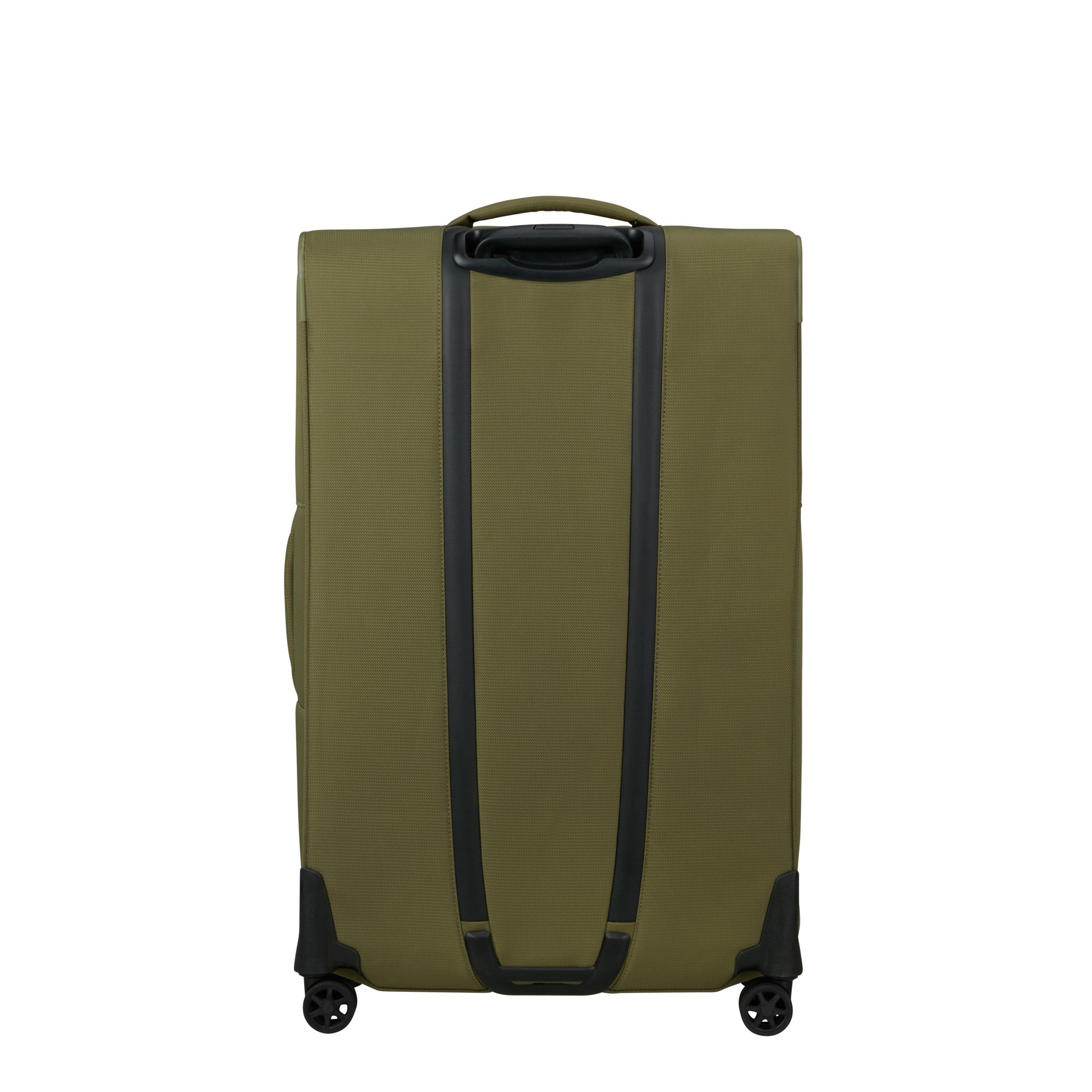 Olive - Samsonite - Spark SNG Eco Spinner 79x48x31/35cm EXP FL Large Soft Suitcase - 8