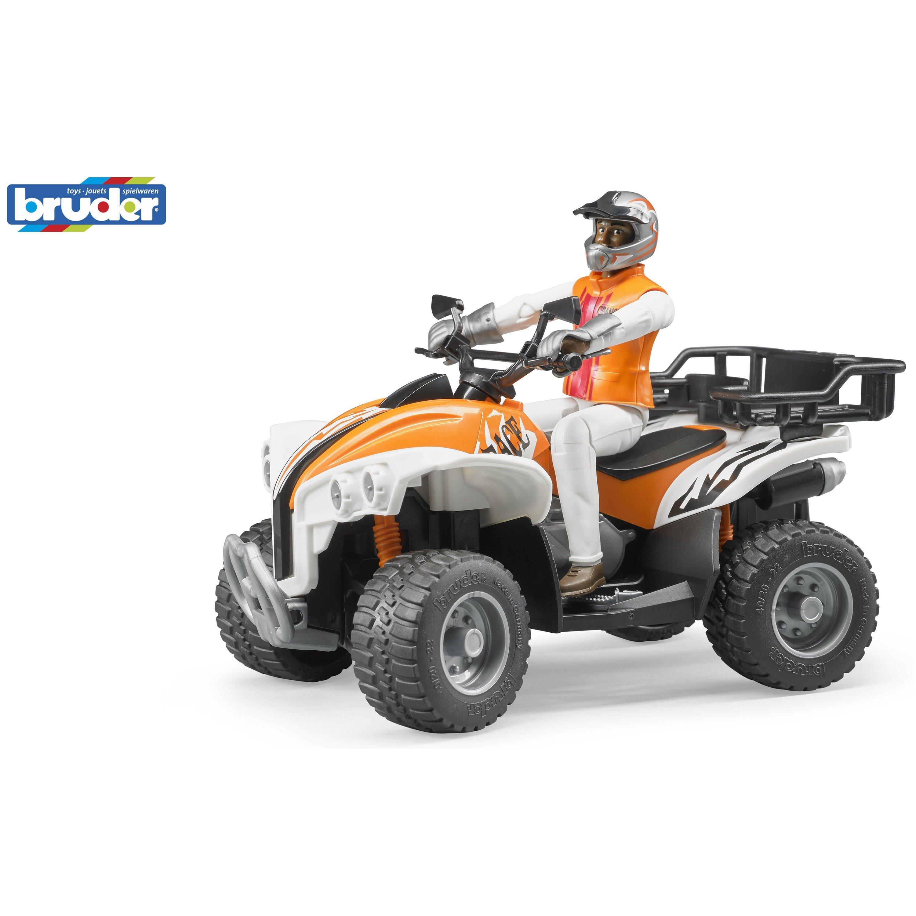 Multi - Bruder - Bruder 1:16 bworld Quad with driver ¿ Vehicle Play - 1