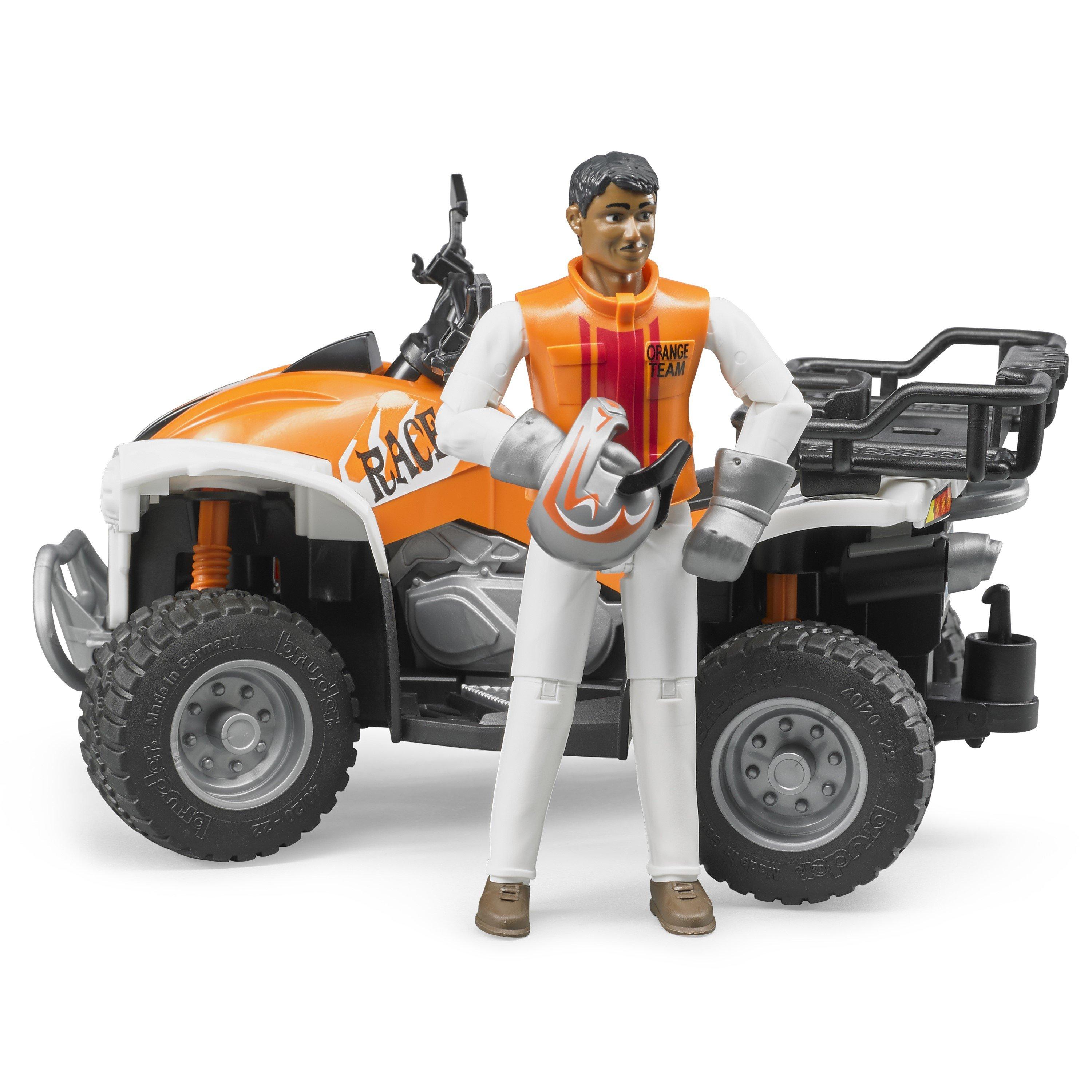 Multi - Bruder - Bruder 1:16 bworld Quad with driver ¿ Vehicle Play - 4