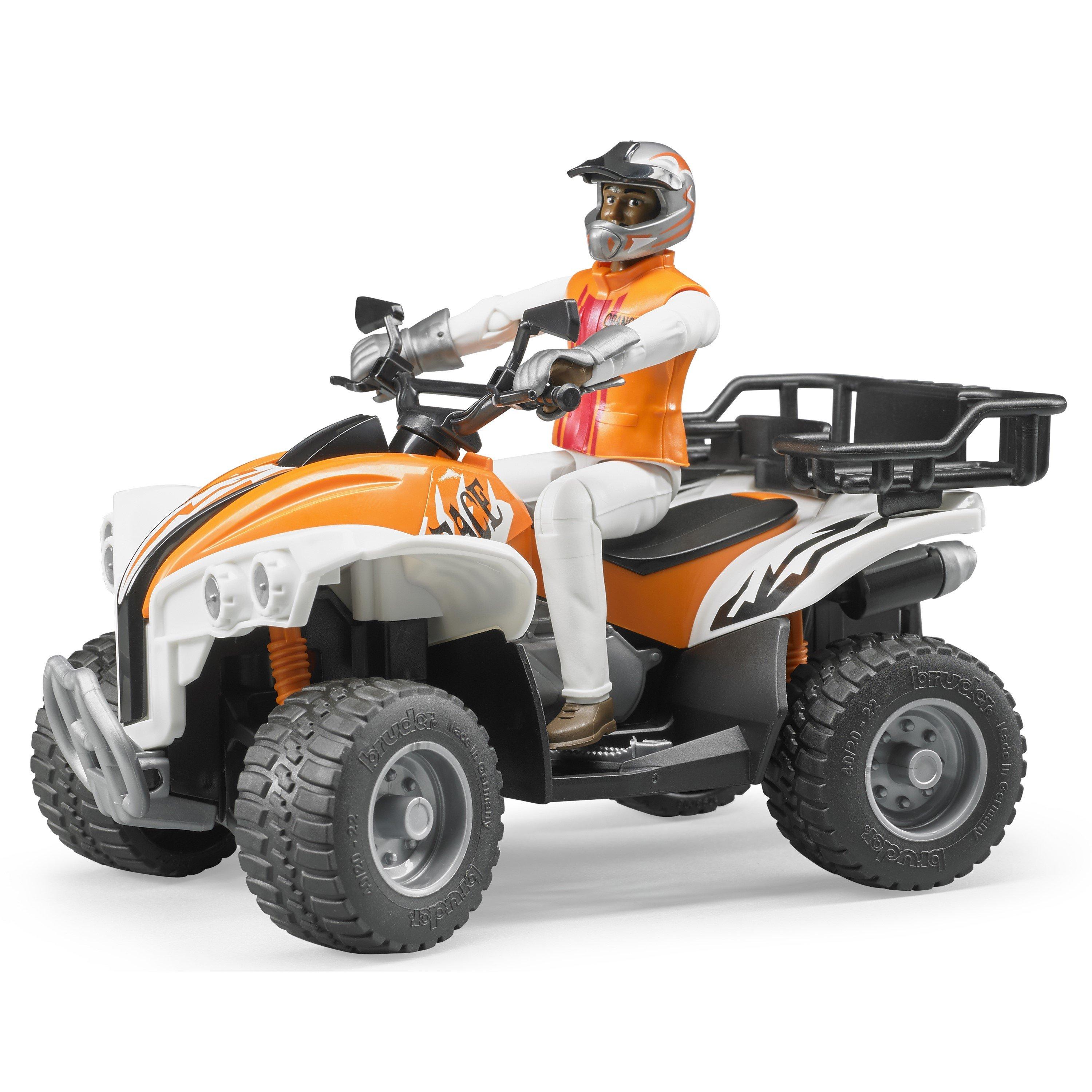Bruder Bruder 1:16 bworld Quad with driver ¿ Vehicle Play | Sports Direct