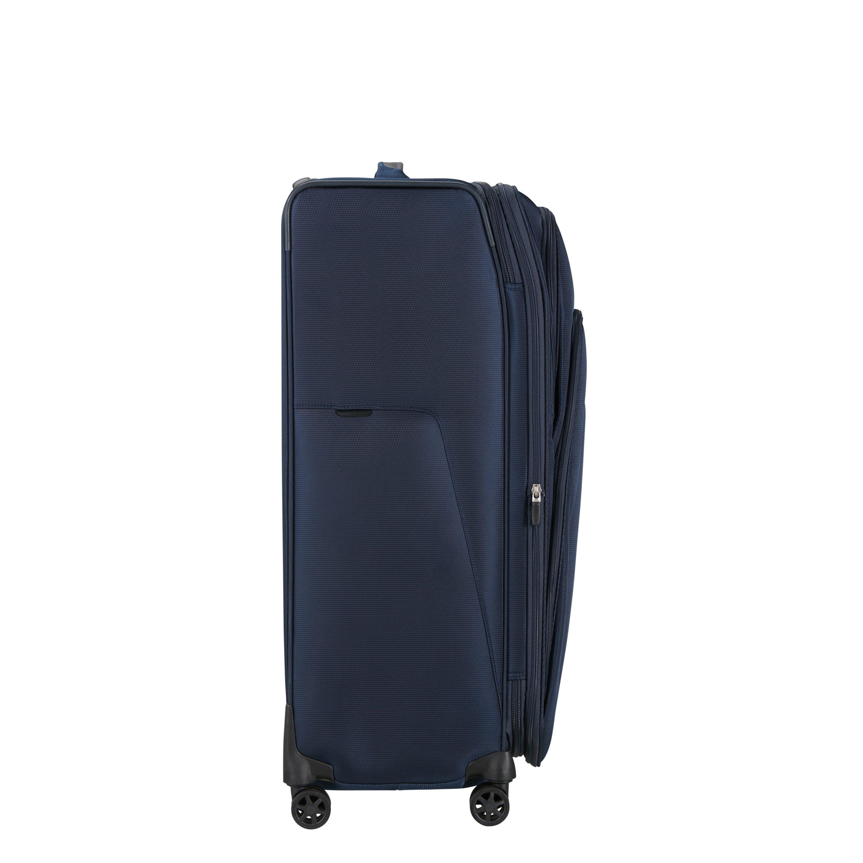 Midnight Blue - Samsonite - Spark SNG Eco Spinner 82x53x34/38cm EXP FL Extra Large Soft Suitcase - 3