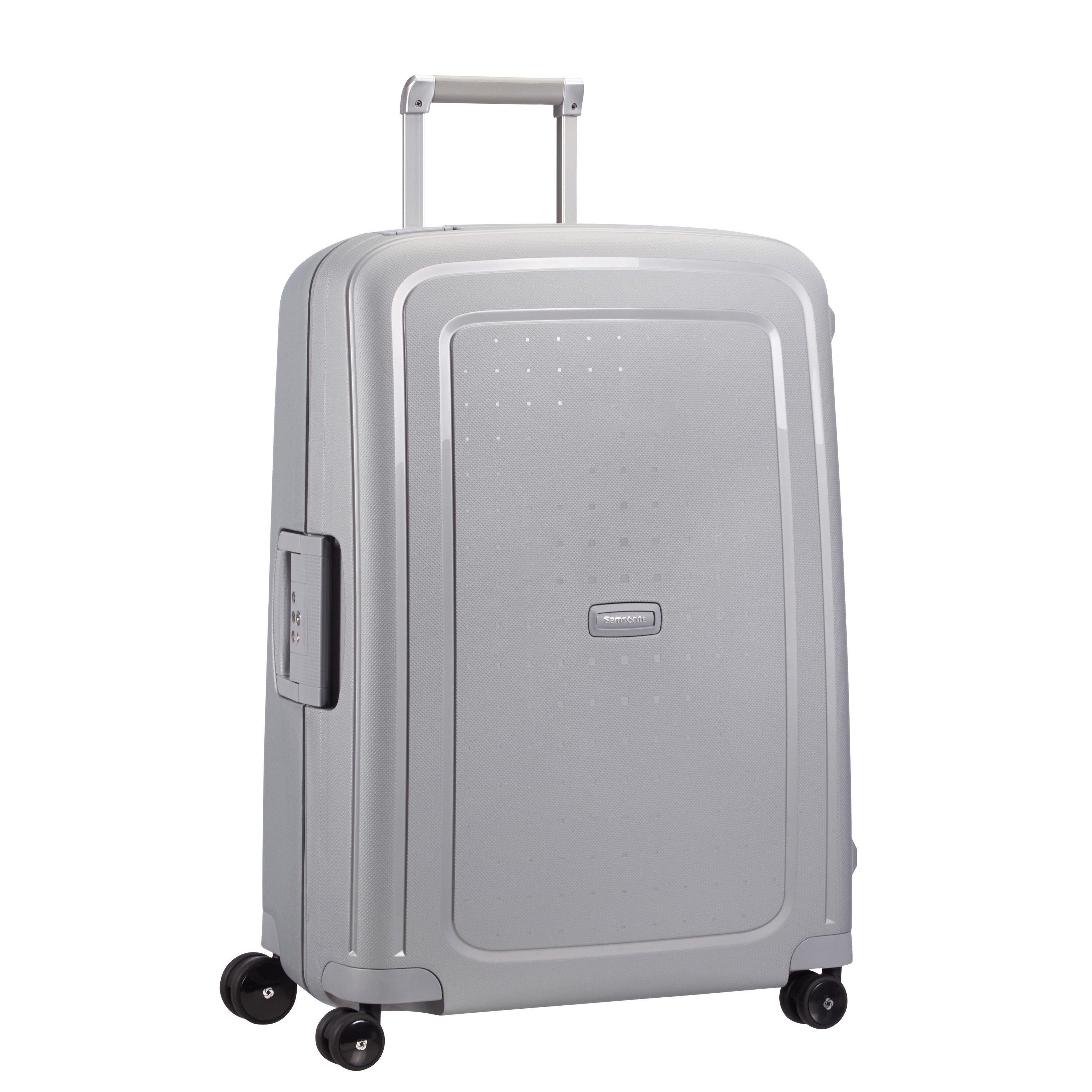 Silver - Samsonite - SCure Spinner 69x49x29cm Medium Hard Suitcase - 1