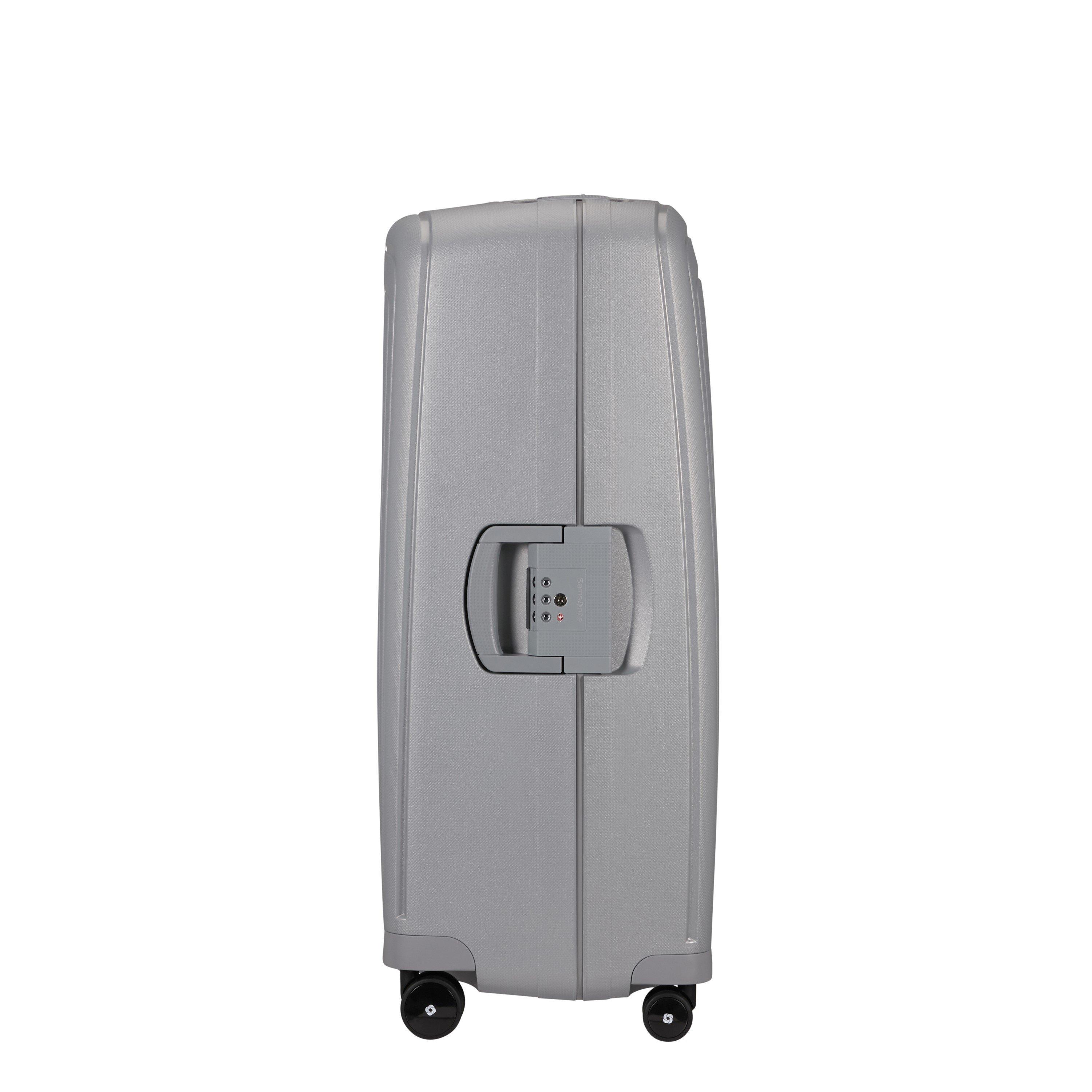 Silver - Samsonite - SCure Spinner 81x55x35cm Extra Large Hard Suitcase - 3