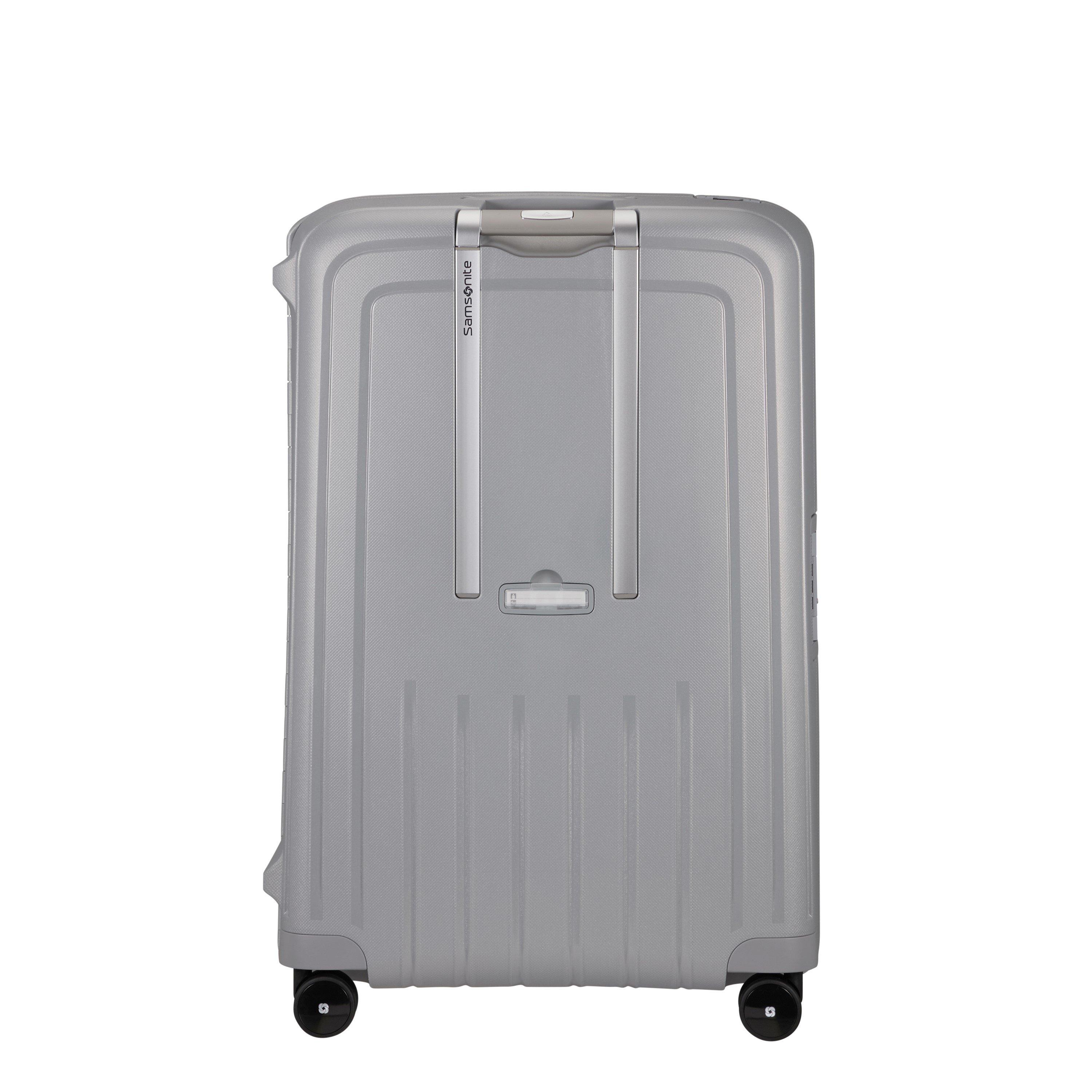 Silver - Samsonite - SCure Spinner 81x55x35cm Extra Large Hard Suitcase - 8