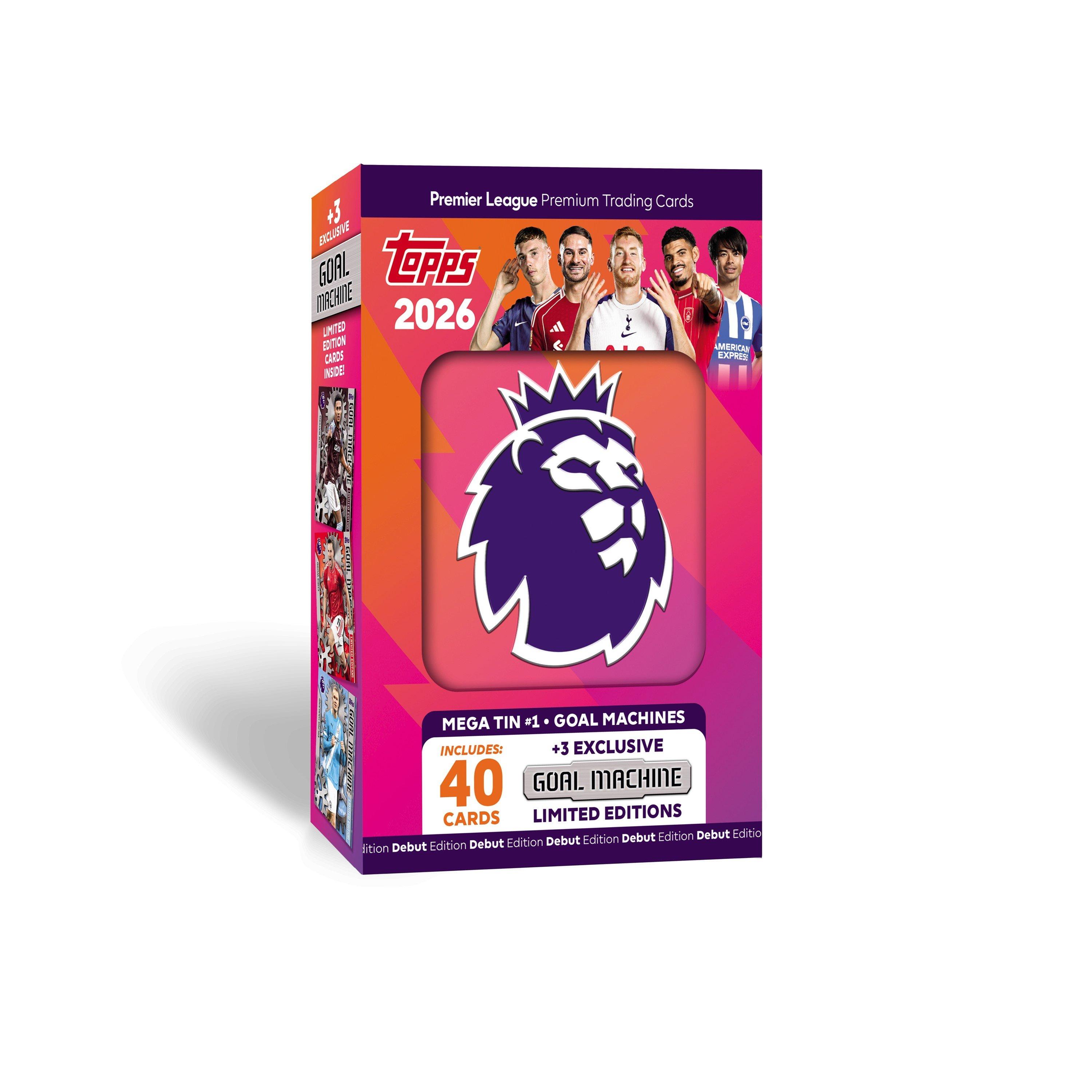 Topps  Premier League 2025 - Debut Edition - Assortment Mega Tin