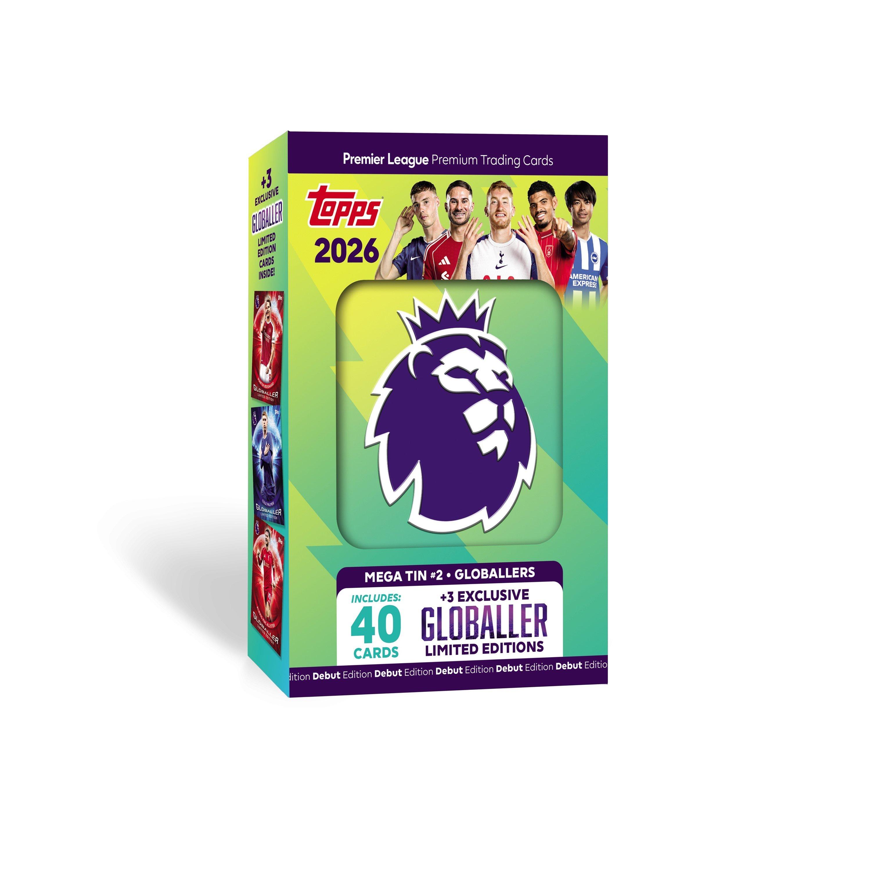 Mega Tin - Topps - Premier League 2025 - Debut Edition - Mega Tin -Assortment - 2